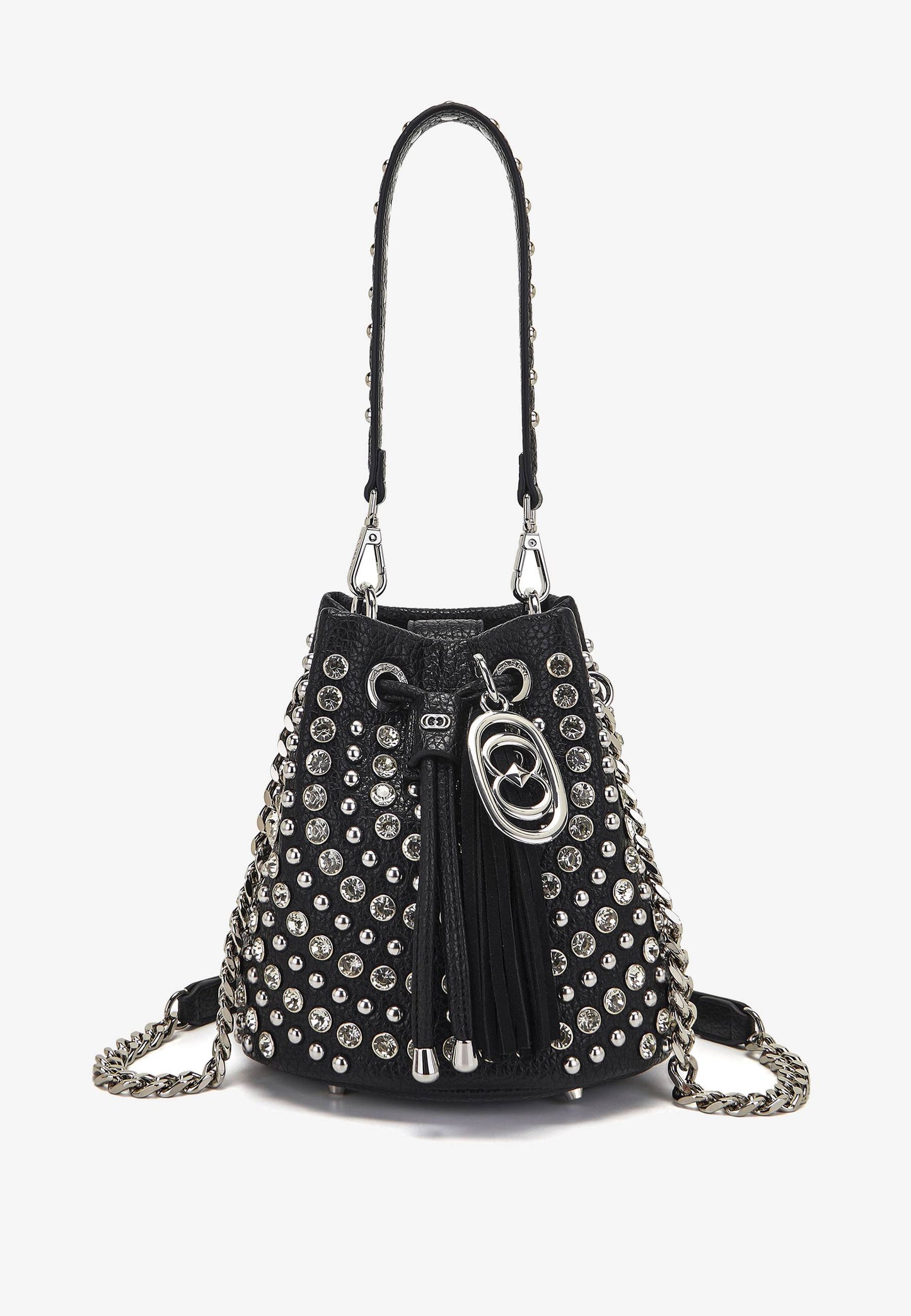 LA CARRIE - Secchiello Strass Andromeda Piccolo Black