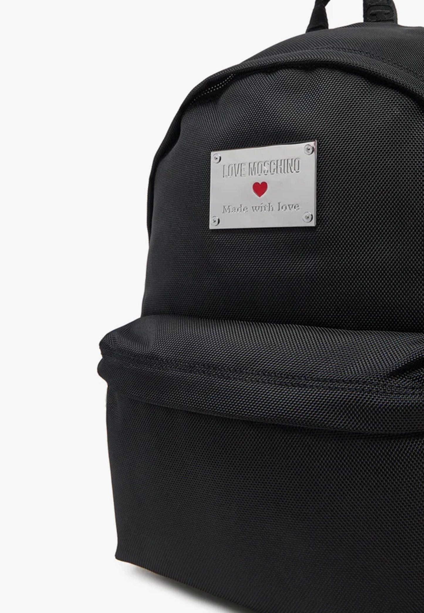 LOVE MOSCHINO - Zaino Nylon Nero