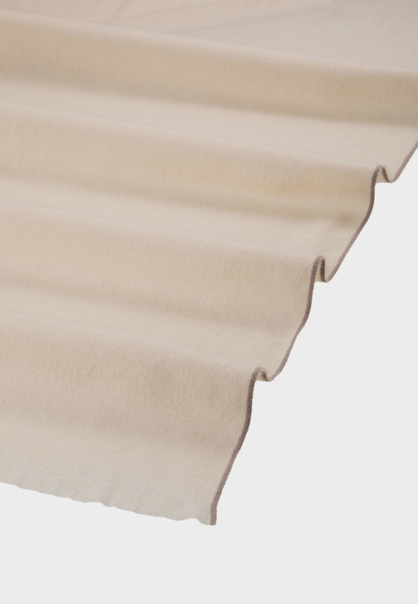 ALEX MAX - Sciarpa Tinta Unita Beige