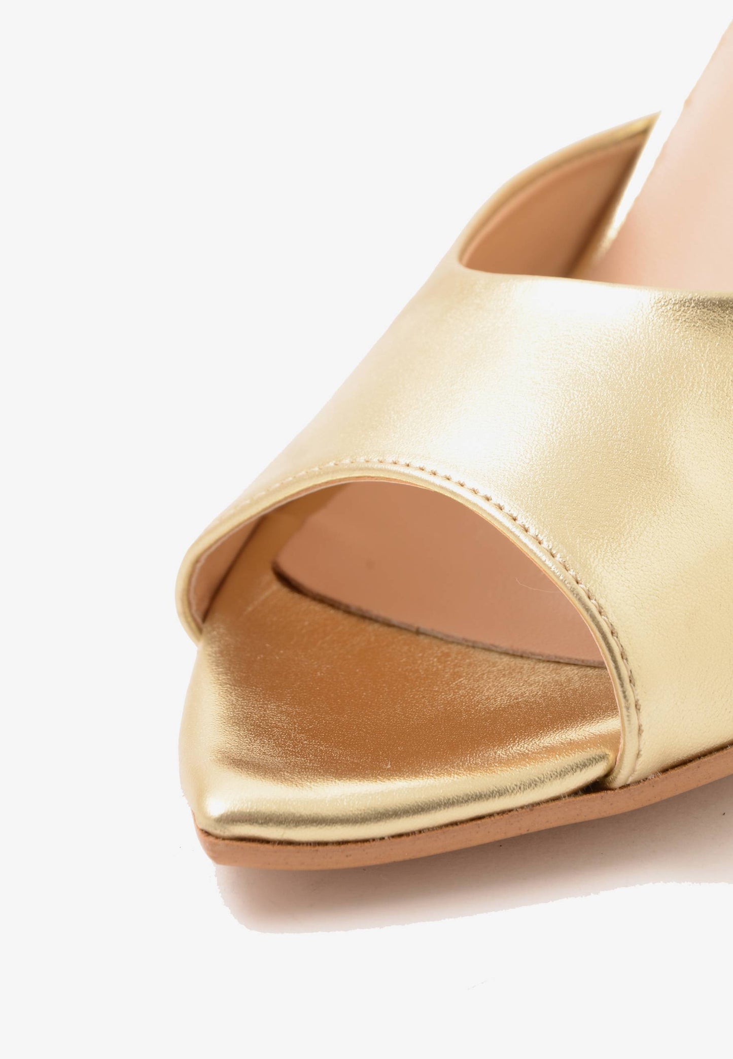 DIVINE FOLLIE - Sandalo Mules Oro