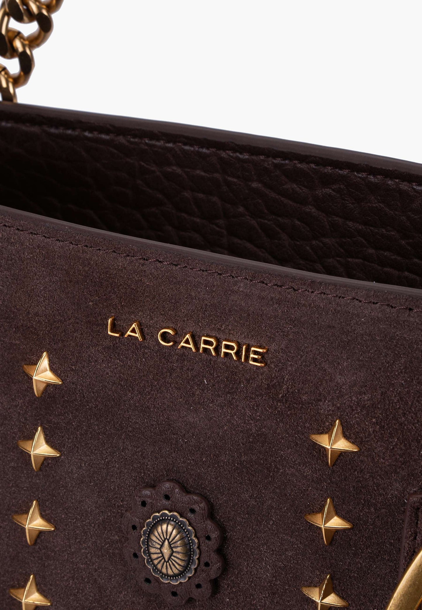 LA CARRIE - Shopping Bag Jungle Marrone