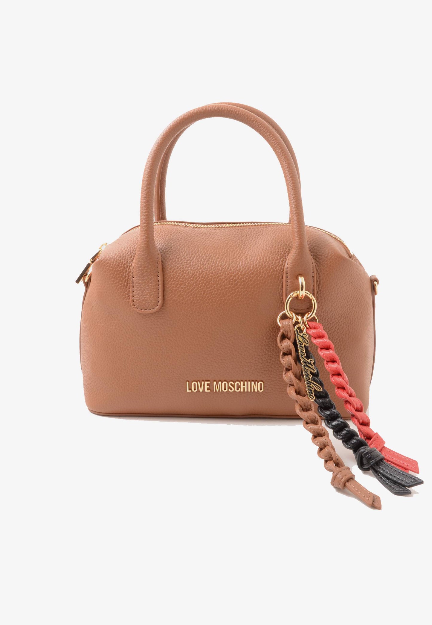 LOVE MOSCHINO - Borsa A Mano VERA PELLE Cammello