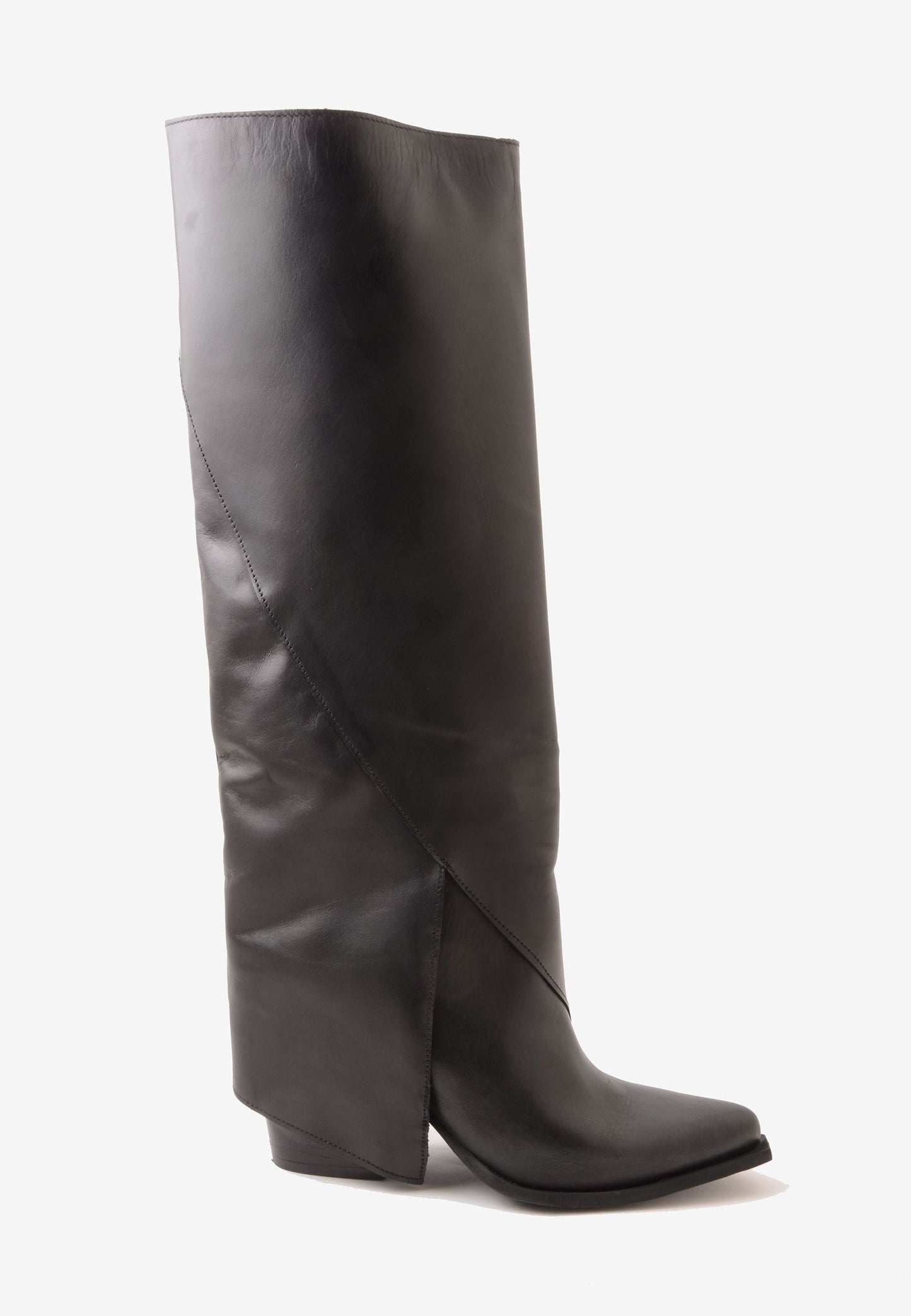 DIVINE FOLLIE - Stivale Tubolare Vitello Nero