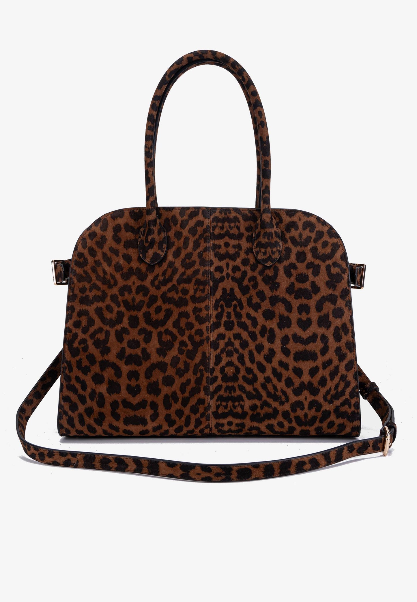 LA CARRIE - Borsa A Mano Animalier Leopardato
