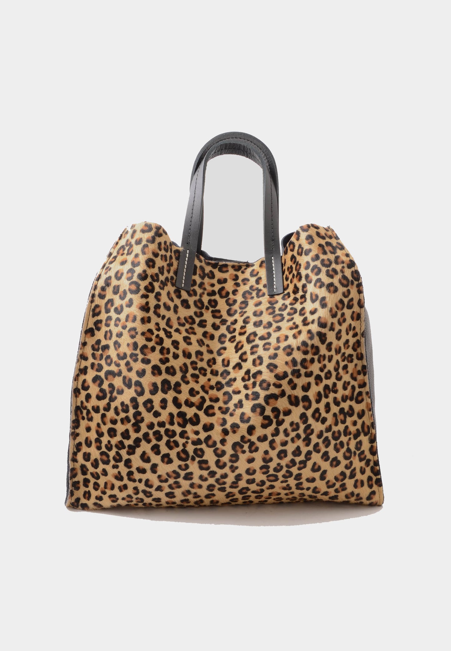 NUNZIA - Tote Bag Cavallino SOFIA Leopardato