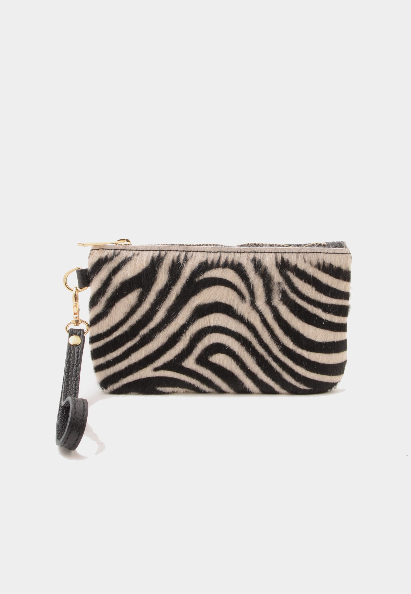 NUNZIA - Portafoglio In Cavallino GIADA Zebra Bianco