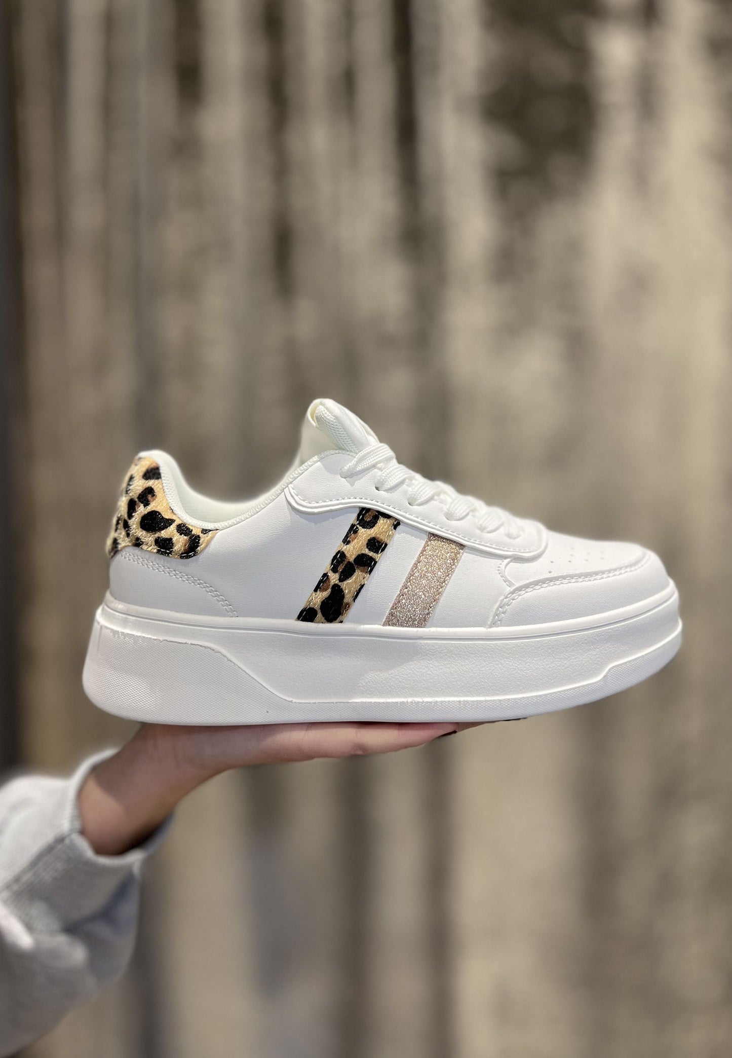 GOLD&GOLD - Sneakers Leopardo Pink