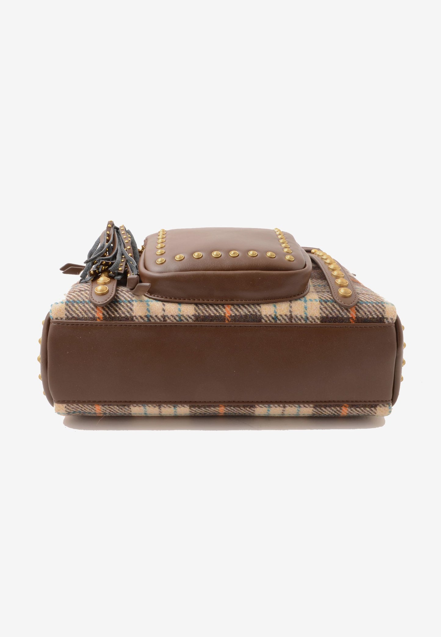 LA CARRIE - Borsa A Spalla Scottish Marrone