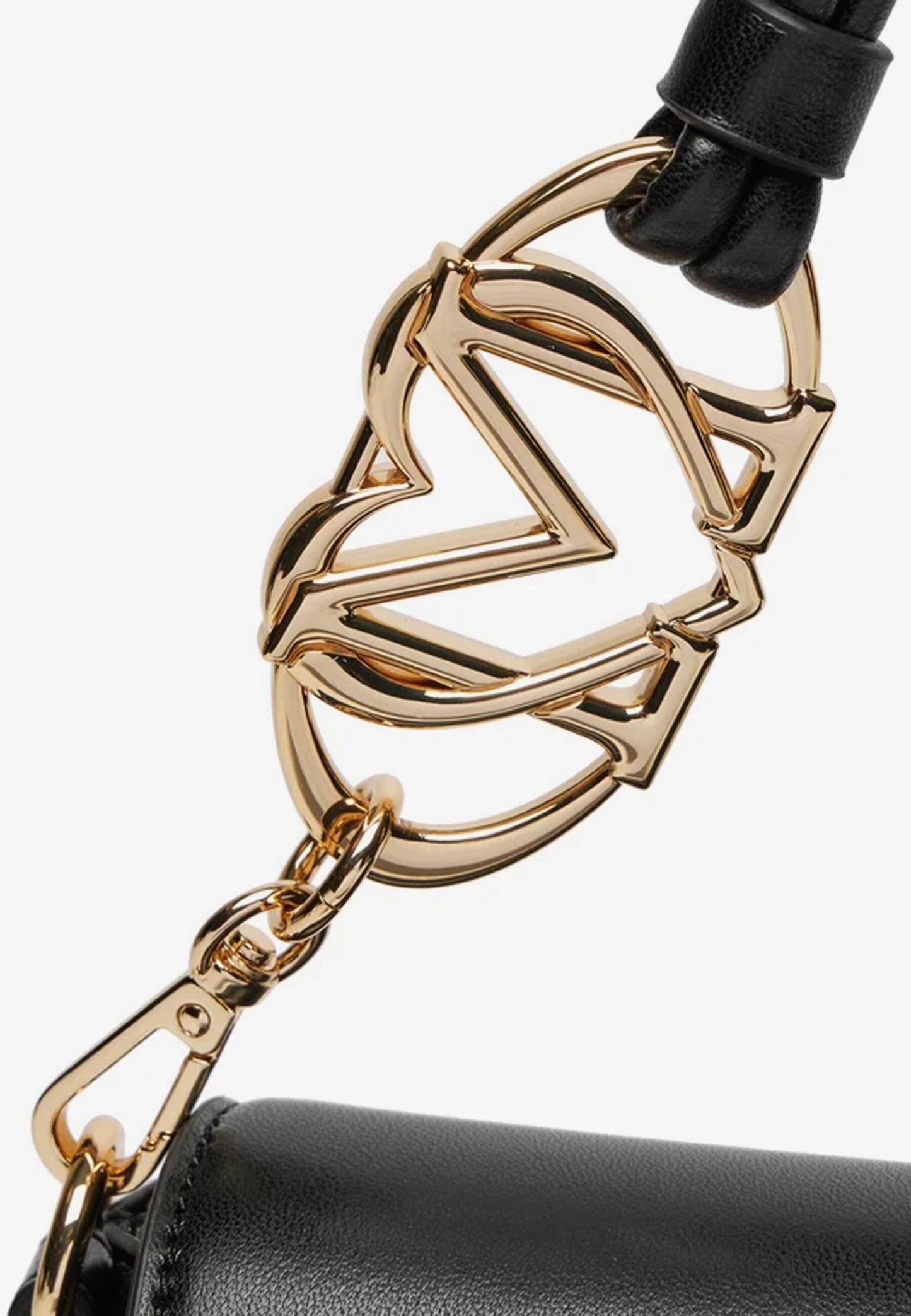 LOVE MOSCHINO - Borsetta A Spalla Cuore Nero