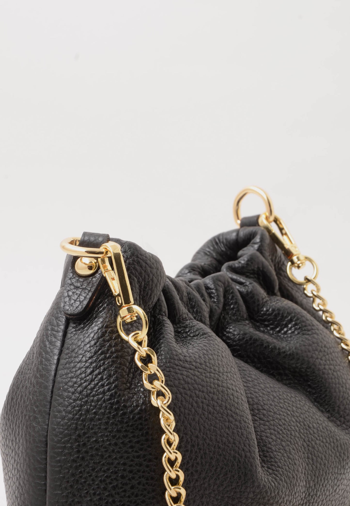 NUNZIA - Borsetta Vera Pelle GIULIA Nero