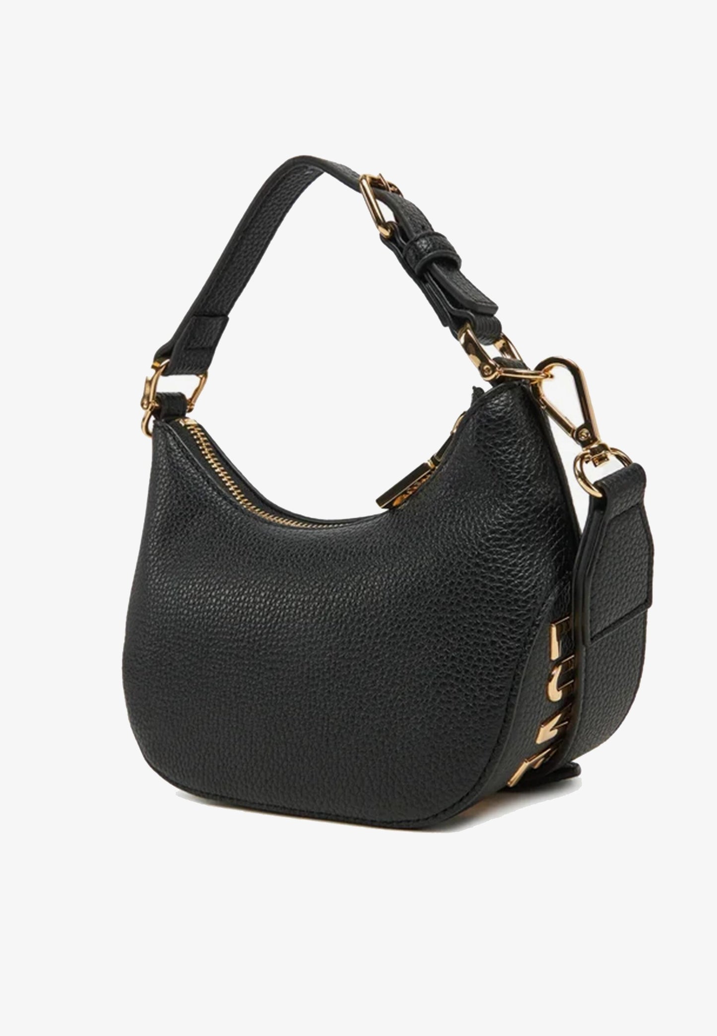 LOVE MOSCHINO - Borsetta Hobo Lettering Nero