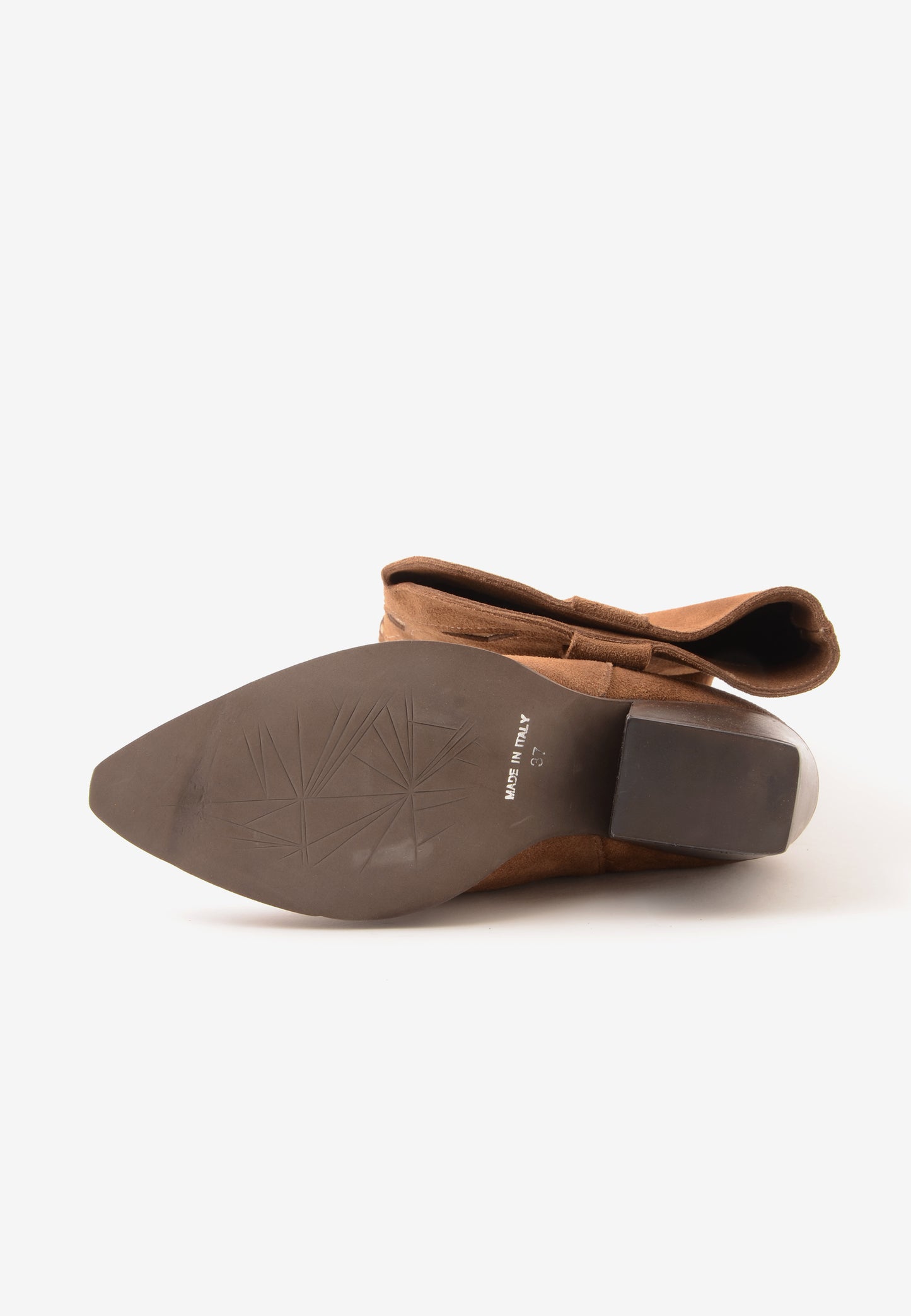 DIVINE FOLLIE - Stivale Texano Butterflay Crosta Taupe