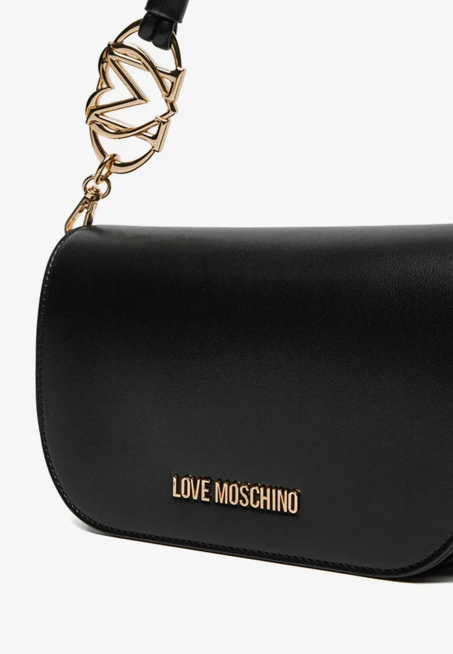 LOVE MOSCHINO - Borsetta A Spalla Cuore Nero