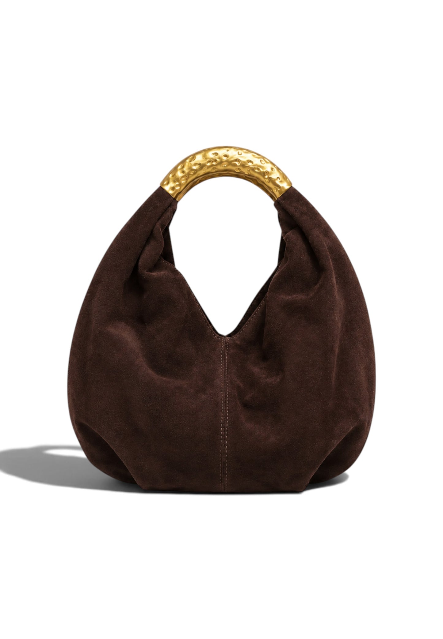 NUNZIA - Hobo Bag Deluxe Cioccolato