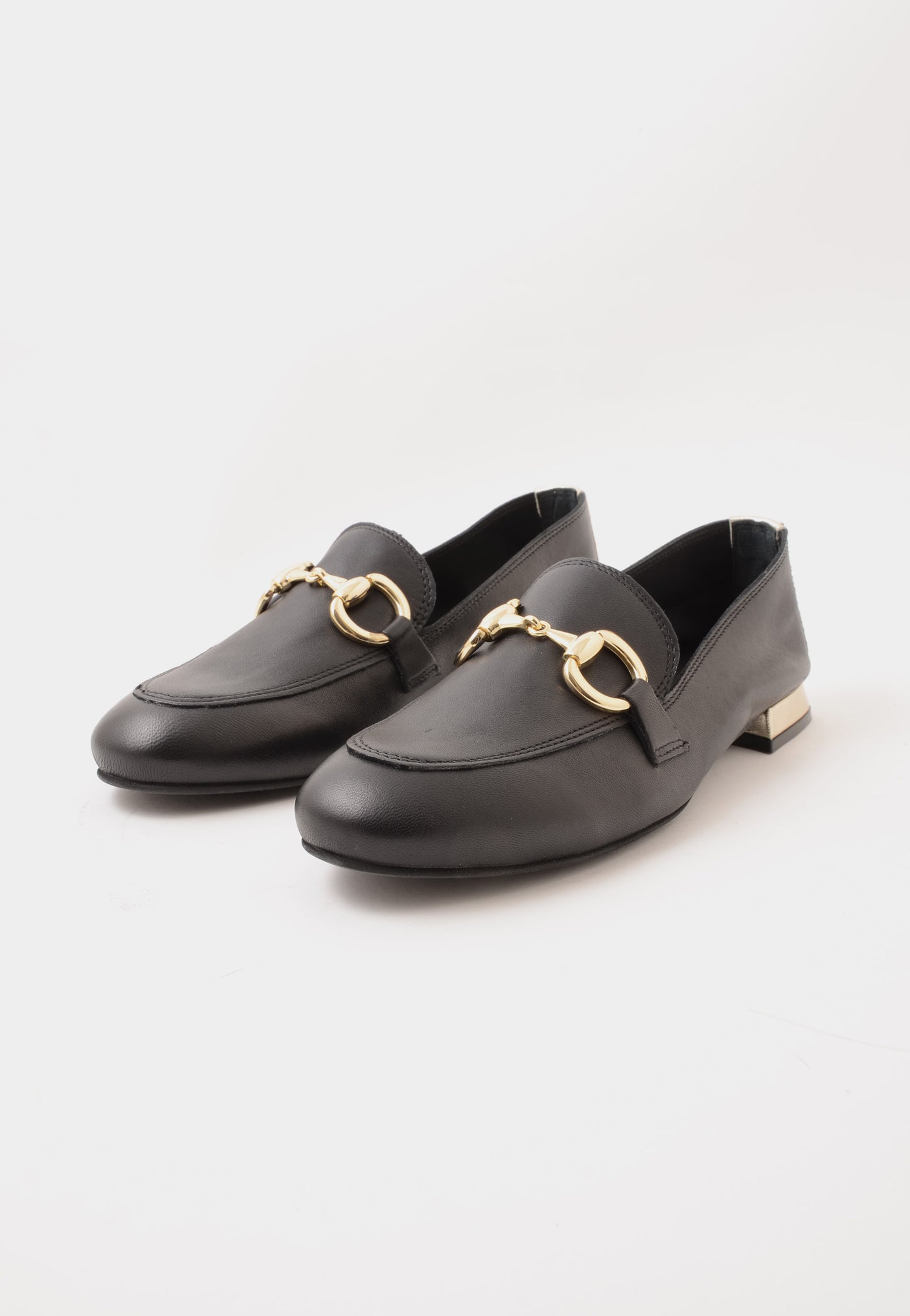 DIVINE FOLLIE - Mocassino Morsetto In Nappa Nero