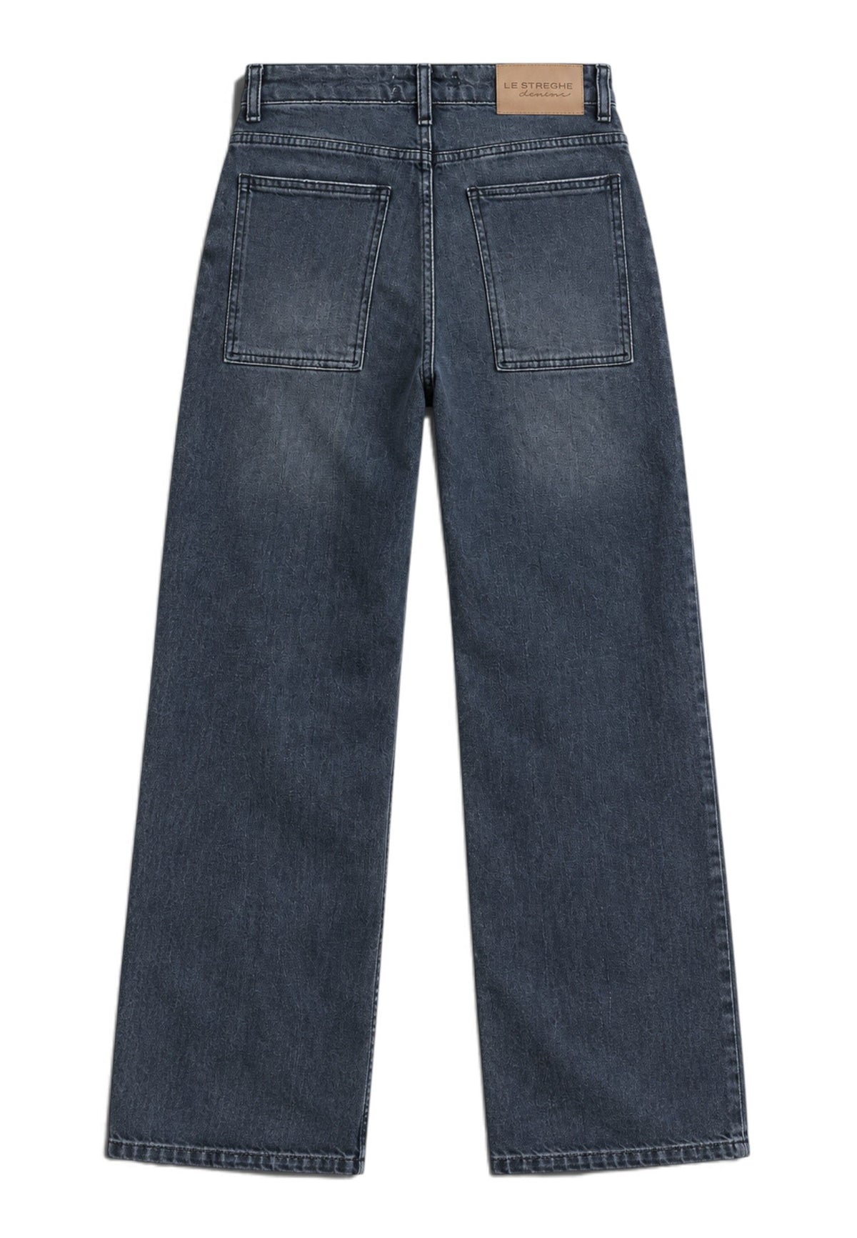 LE STREGHE - Jeans Regular Denim Nero