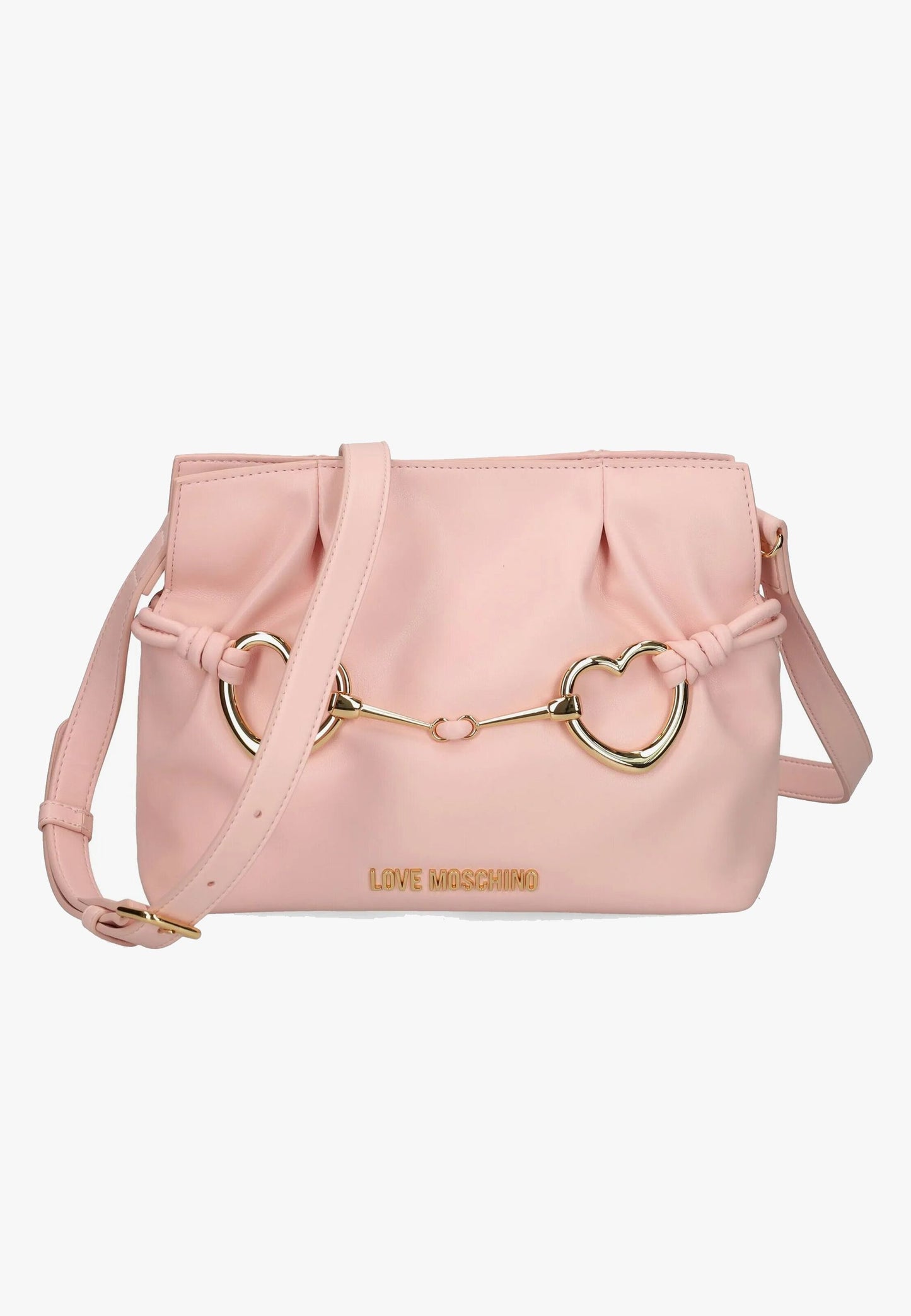 LOVE MOSCHINO - Borsa A Spalla Double Love Cipria