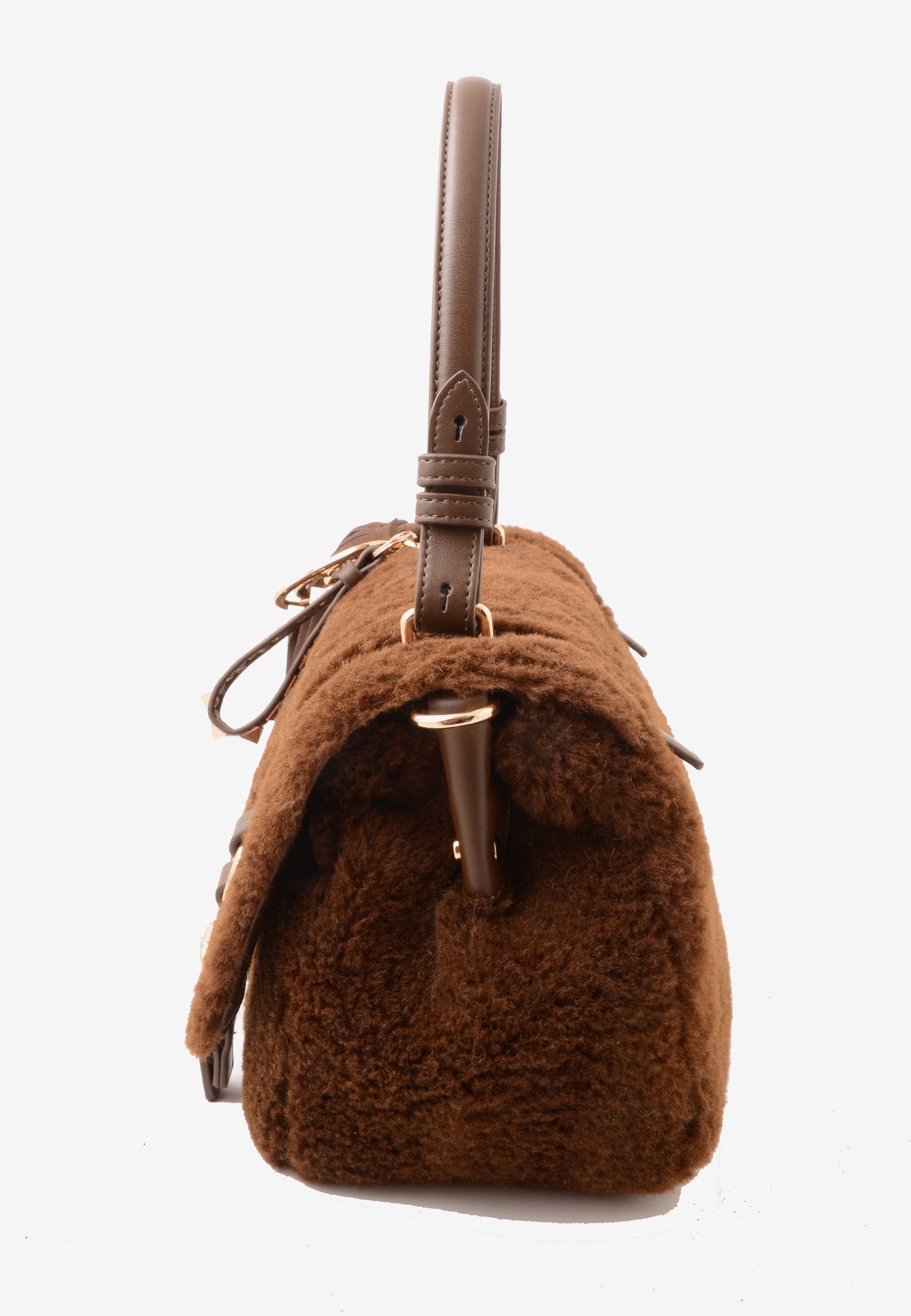 LA CARRIE - Shopping Bag Teddy Mocha