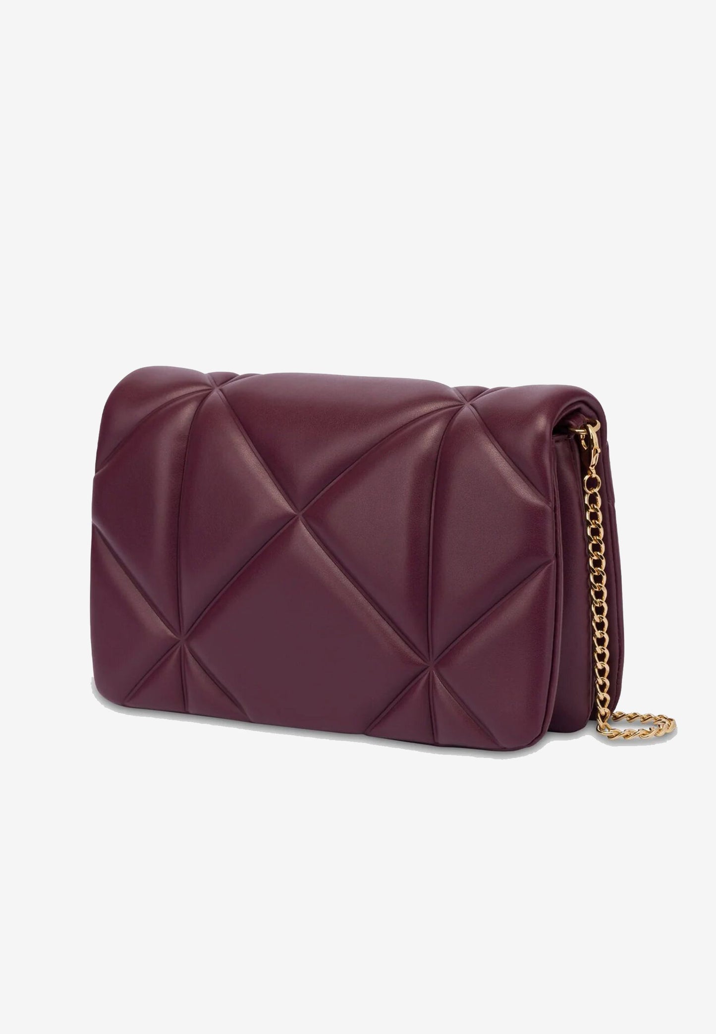 LOVE MOSCHINO - Borsetta A Tracolla Embossed Vino