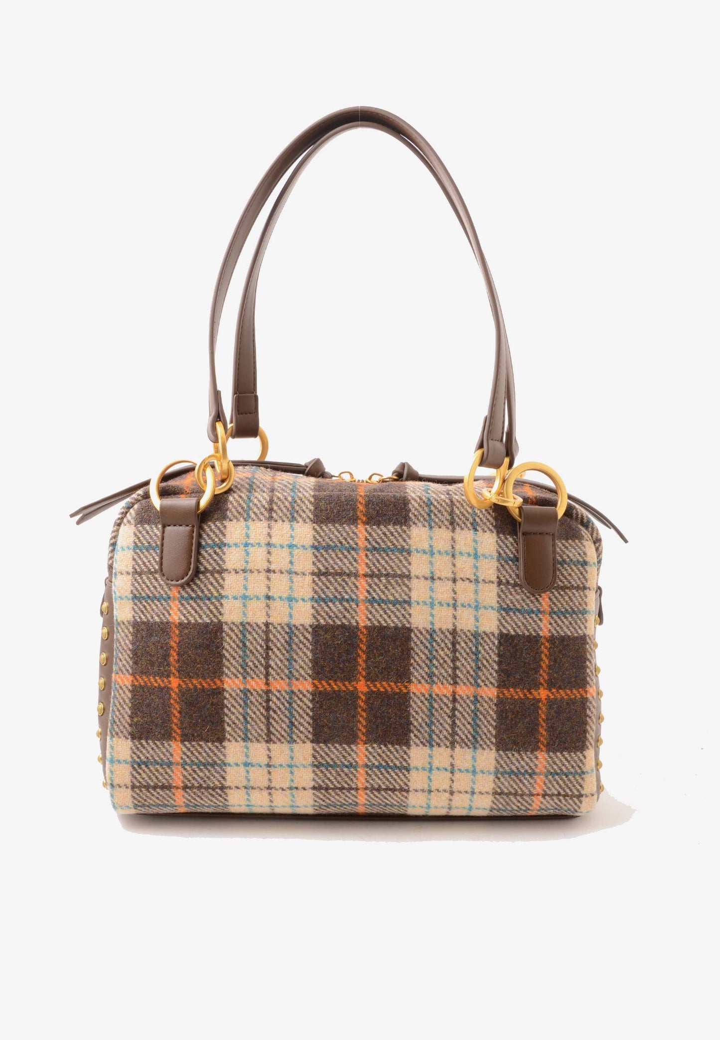 LA CARRIE - Borsa A Spalla Scottish Marrone