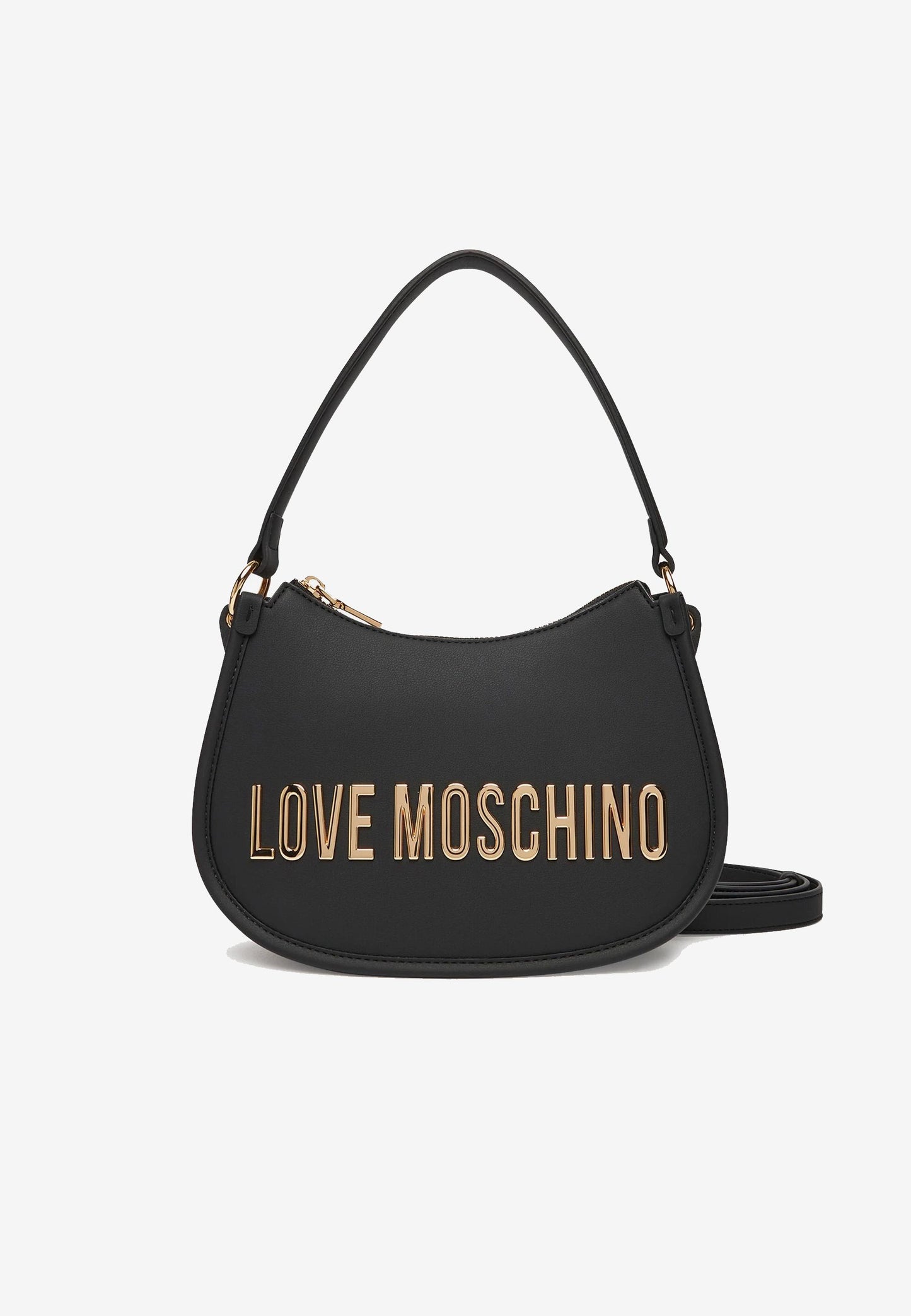 LOVE MOSCHINO - Borsetta A Spalla Soft Touch Nero