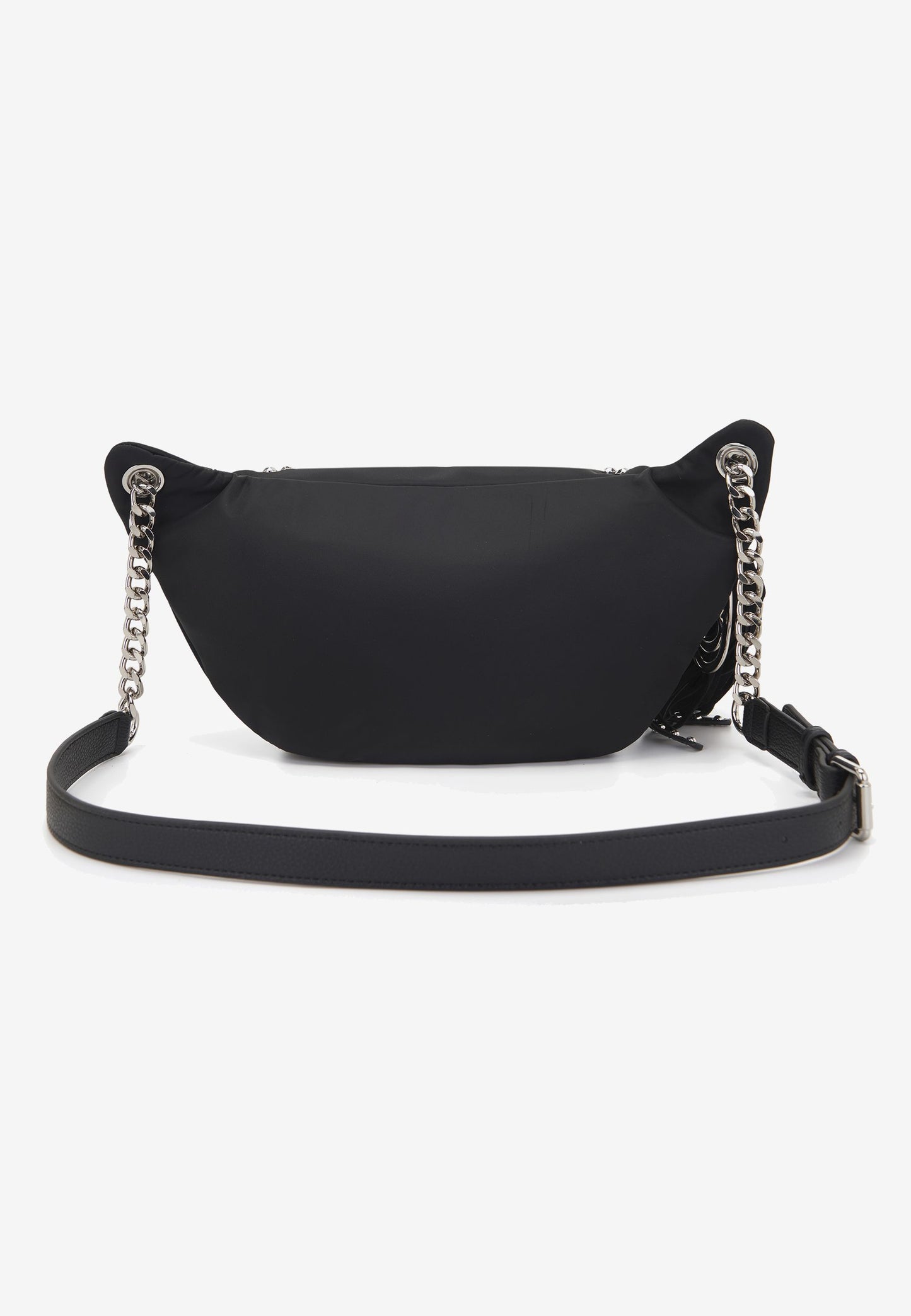 LA CARRIE - Marsupio Dark Nylon Borchie Nero
