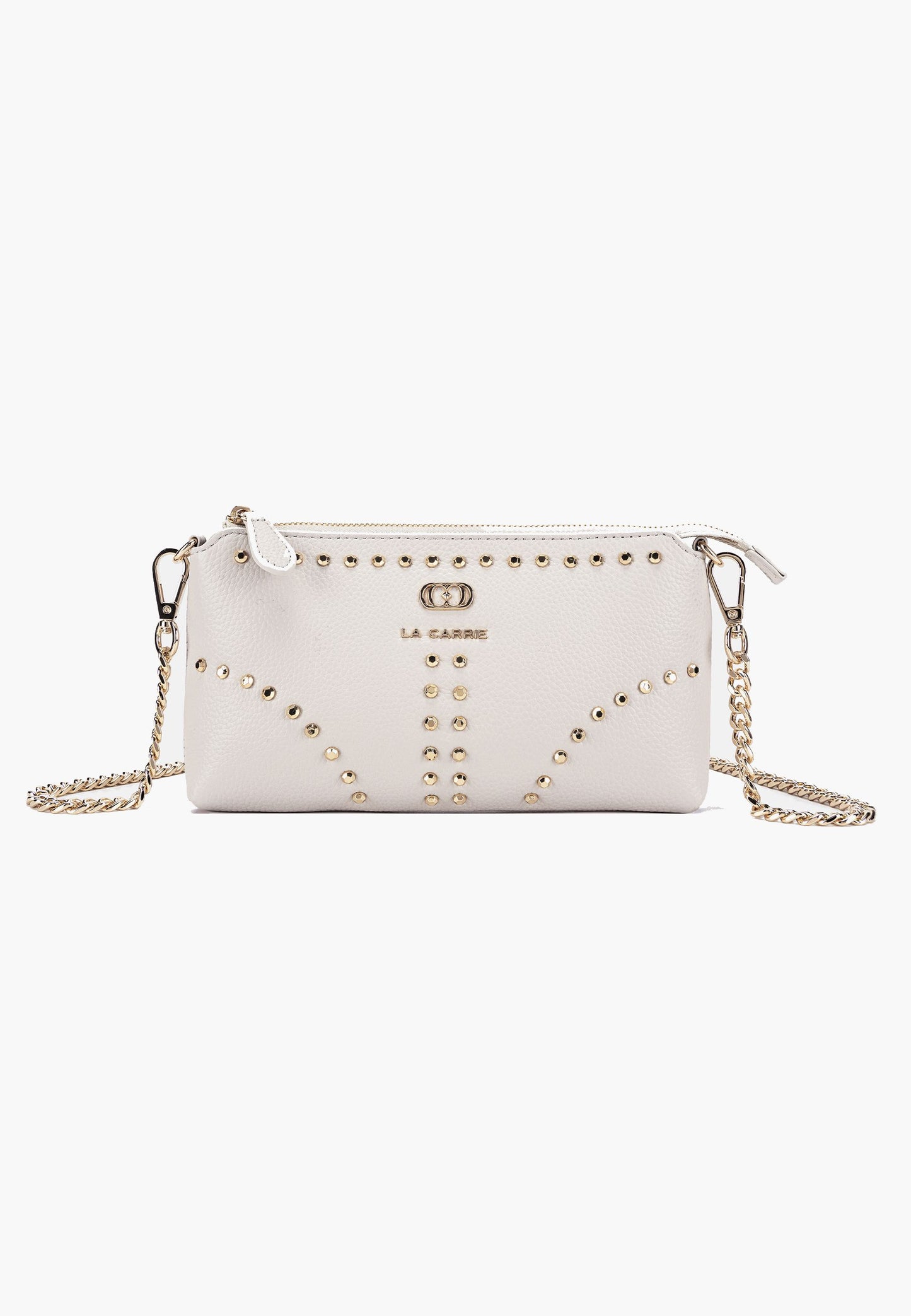 LA CARRIE - Pochette Portafogli Frivolous Ivory