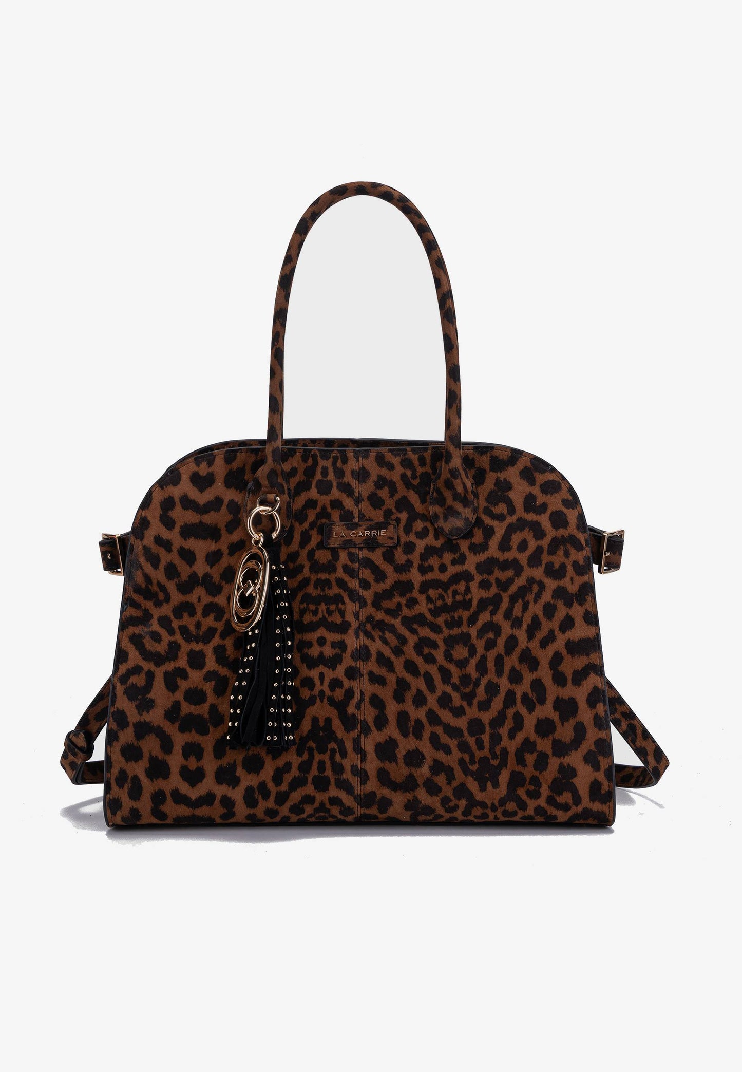 LA CARRIE - Borsa A Mano Animalier Leopardato