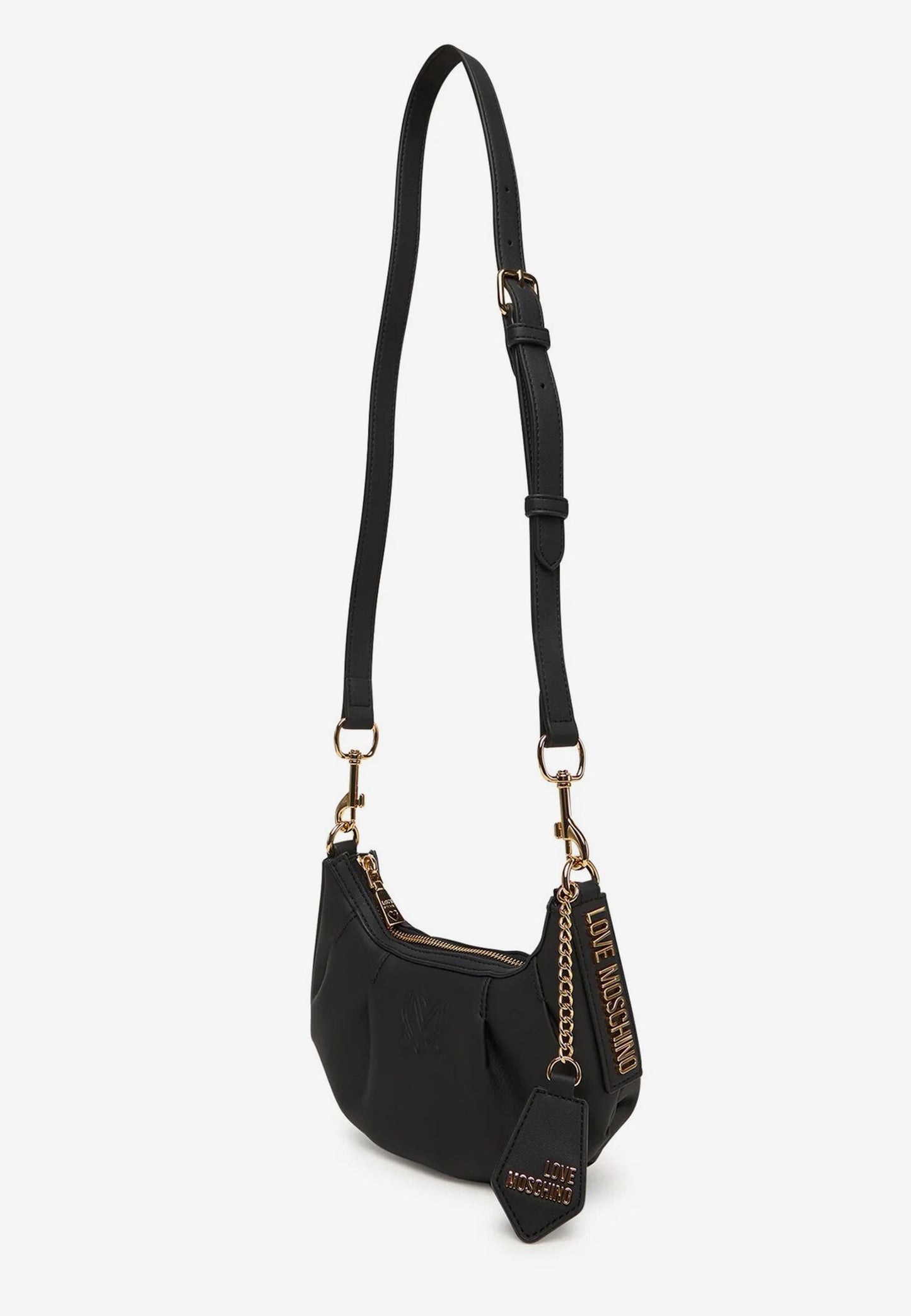 LOVE MOSCHINO - Borsetta A Spalla VERA PELLE Nero