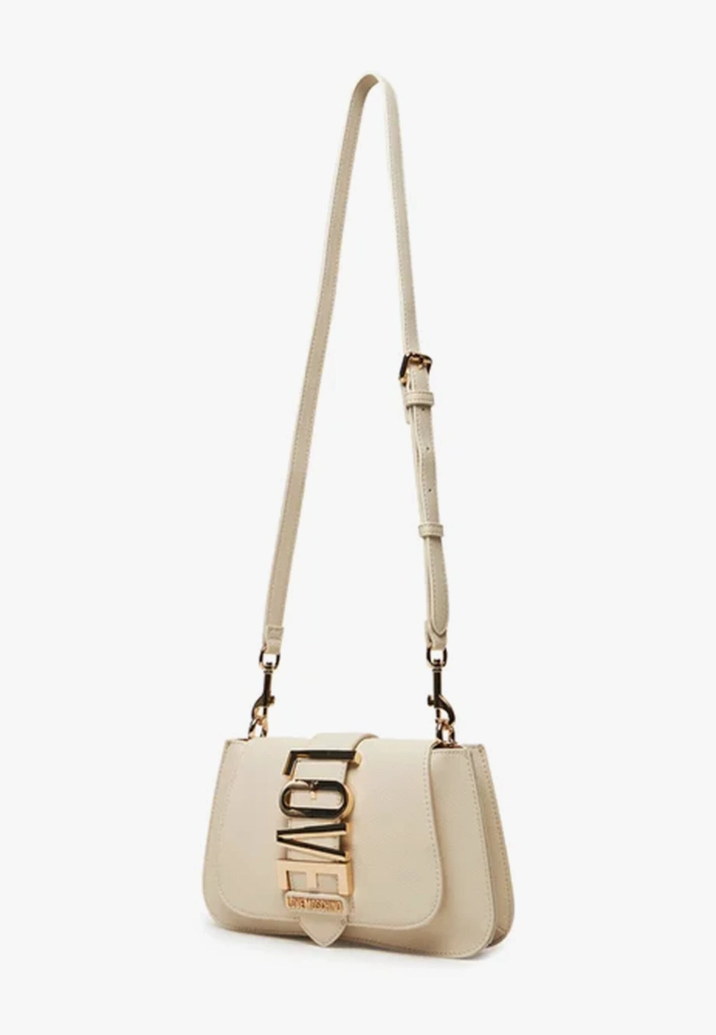 LOVE MOSCHINO - Borsa A Spalla Bold Love Avorio