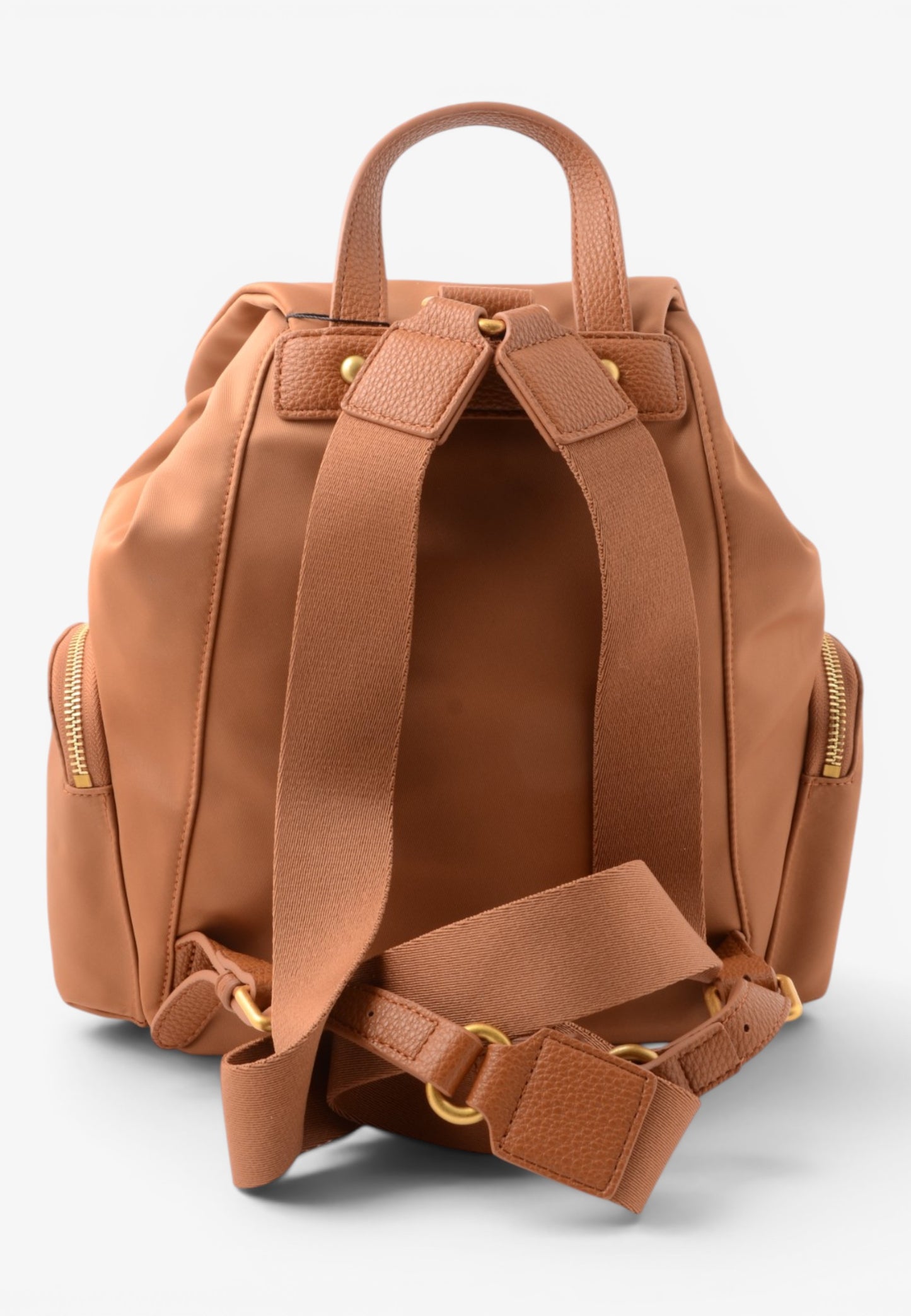 LA CARRIE - Zaino Dark Nylon Cuoio