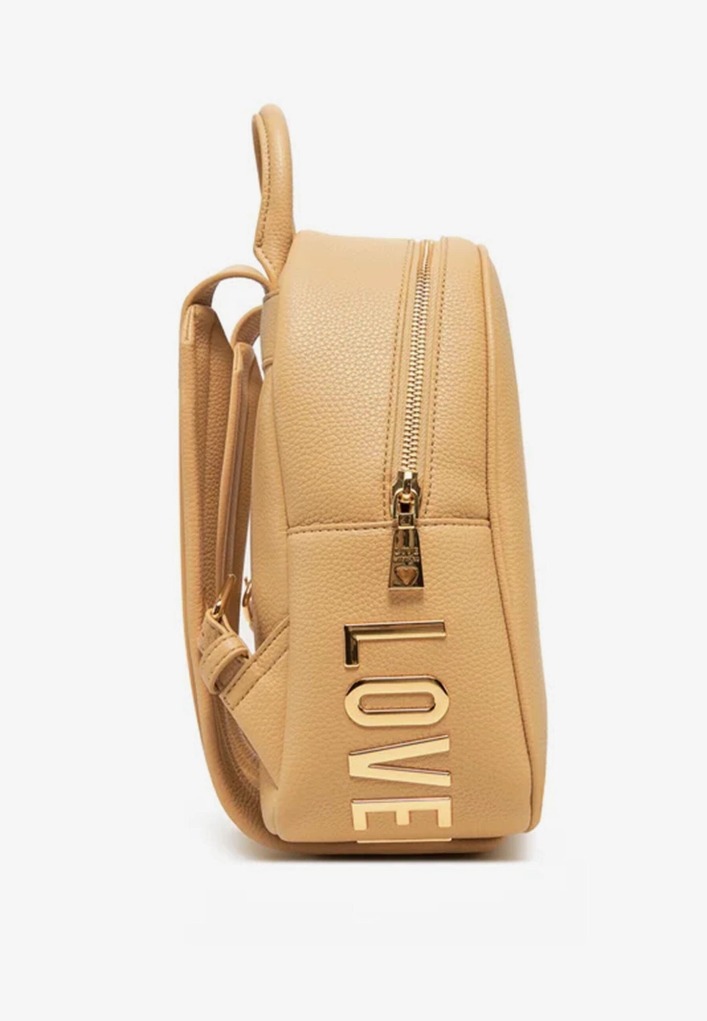 LOVE MOSCHINO - Zaino Lettering Sabbia Gold