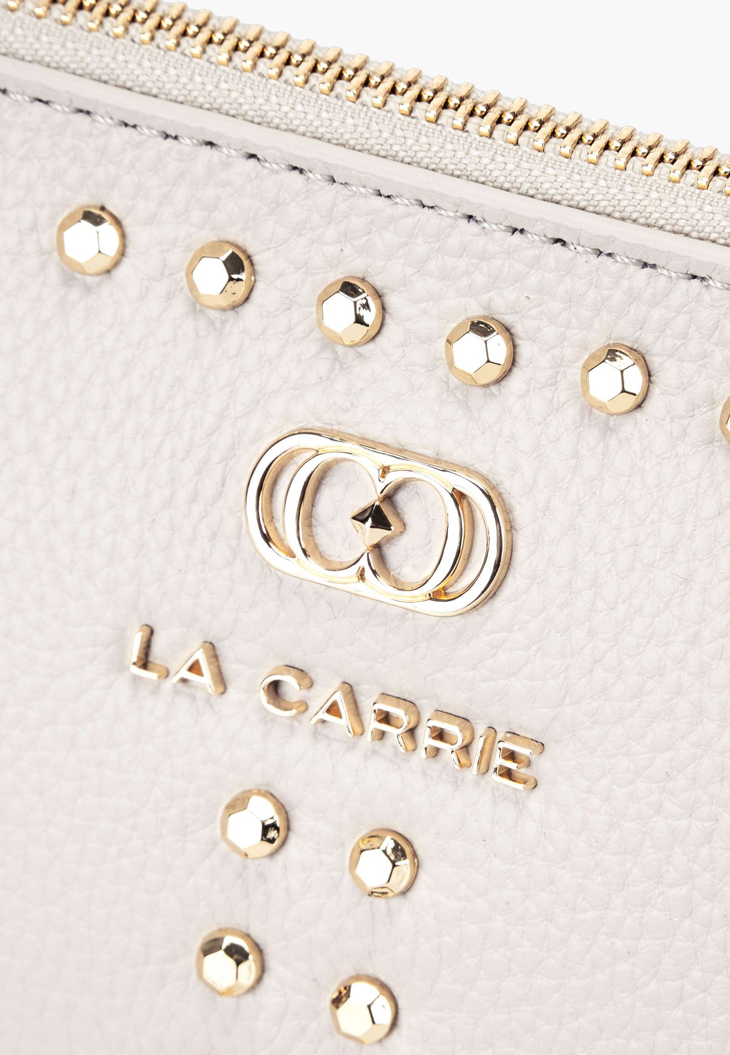 LA CARRIE - Pochette Portafogli Frivolous Ivory