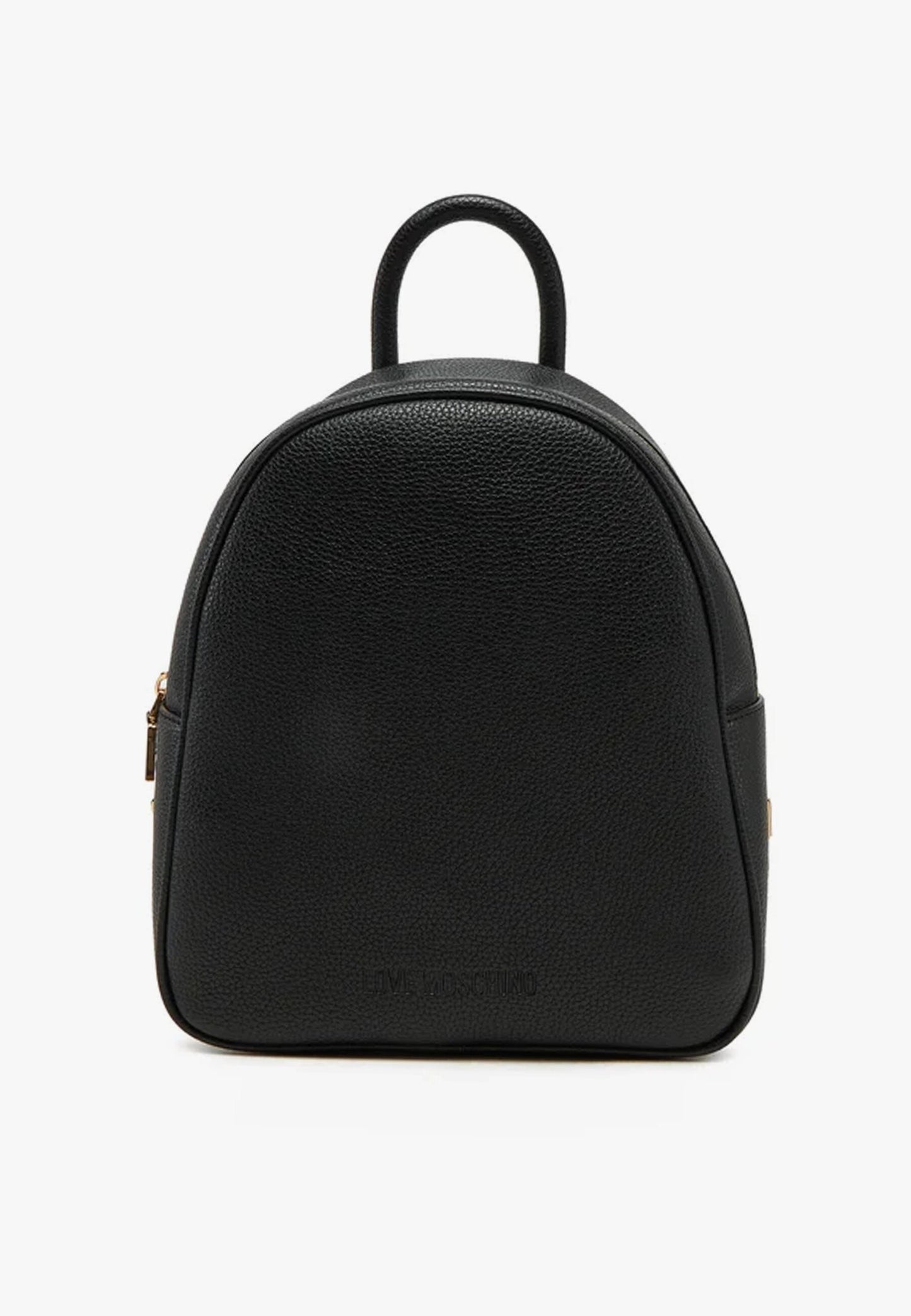LOVE MOSCHINO - Zaino Lettering Nero Gold