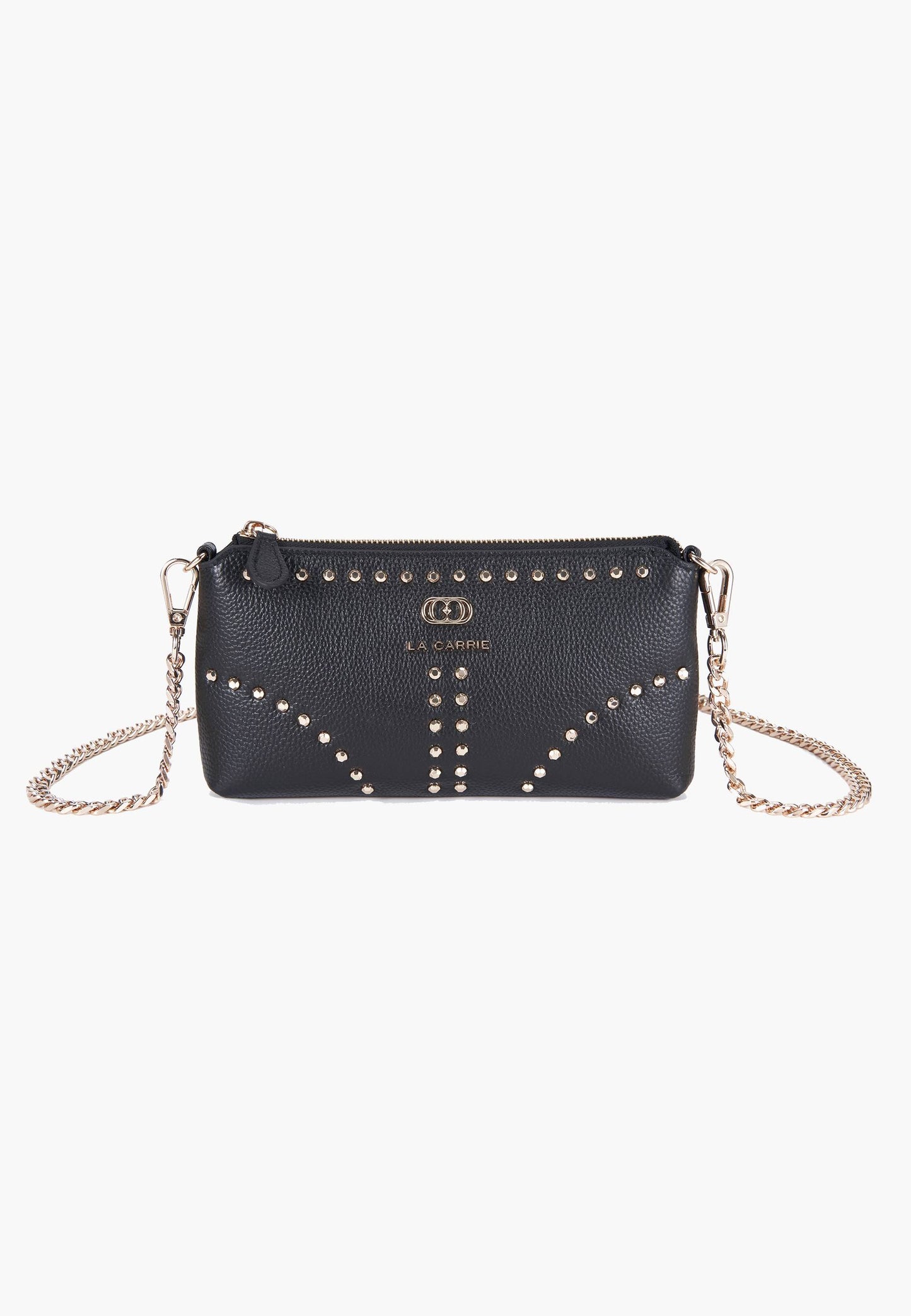 LA CARRIE - Pochette Portafogli Frivolous Nero