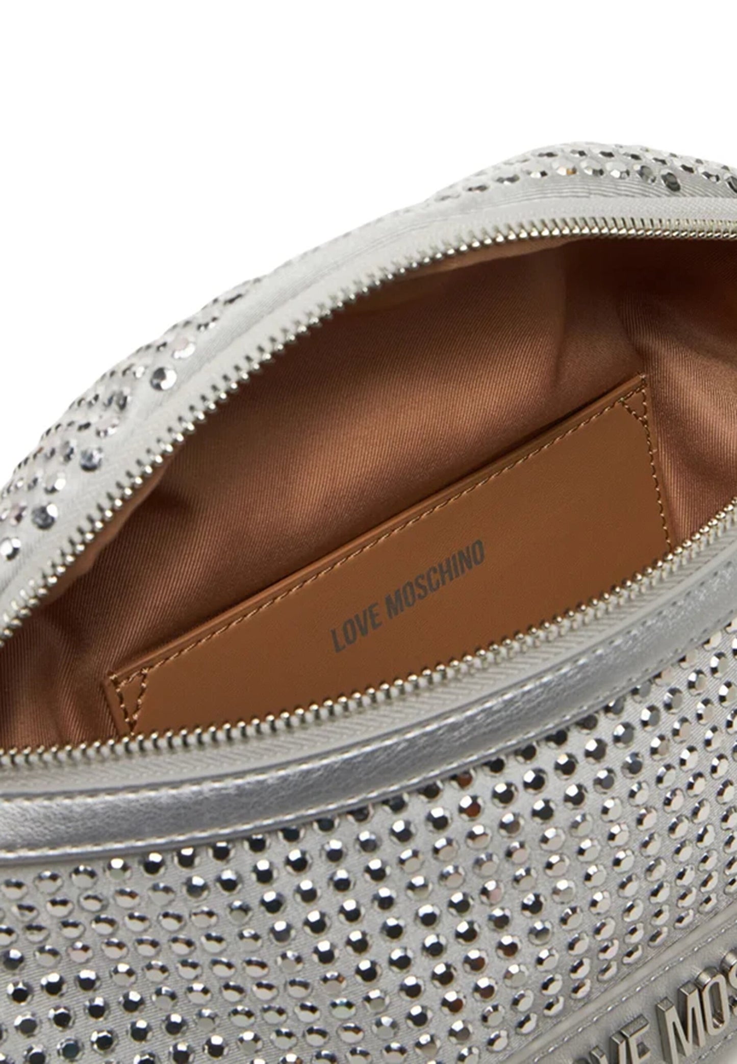 LOVE MOSCHINO - Marsupio Sparkling Silver