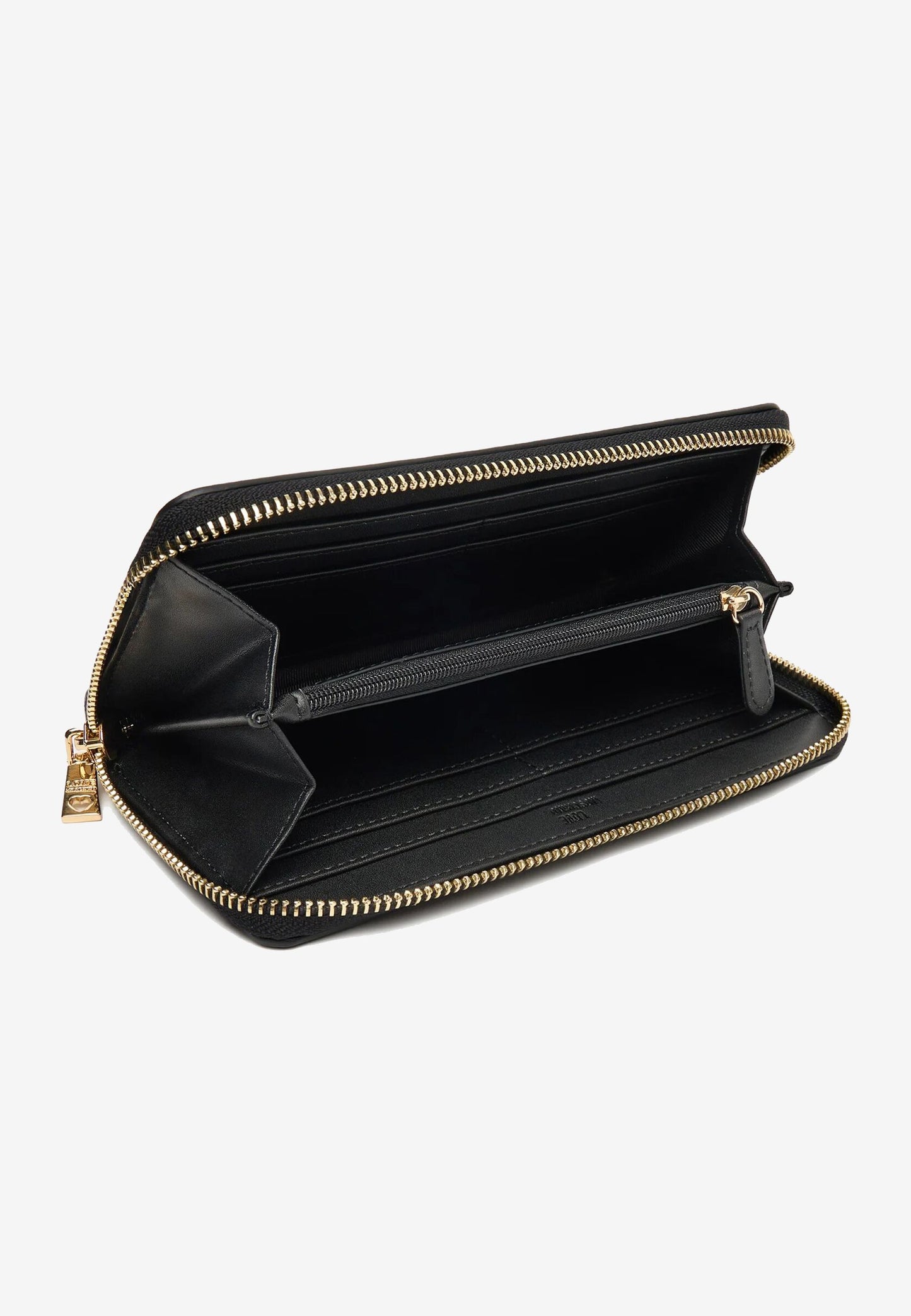 LOVE MOSCHINO - Portafoglio Zip Around Nero