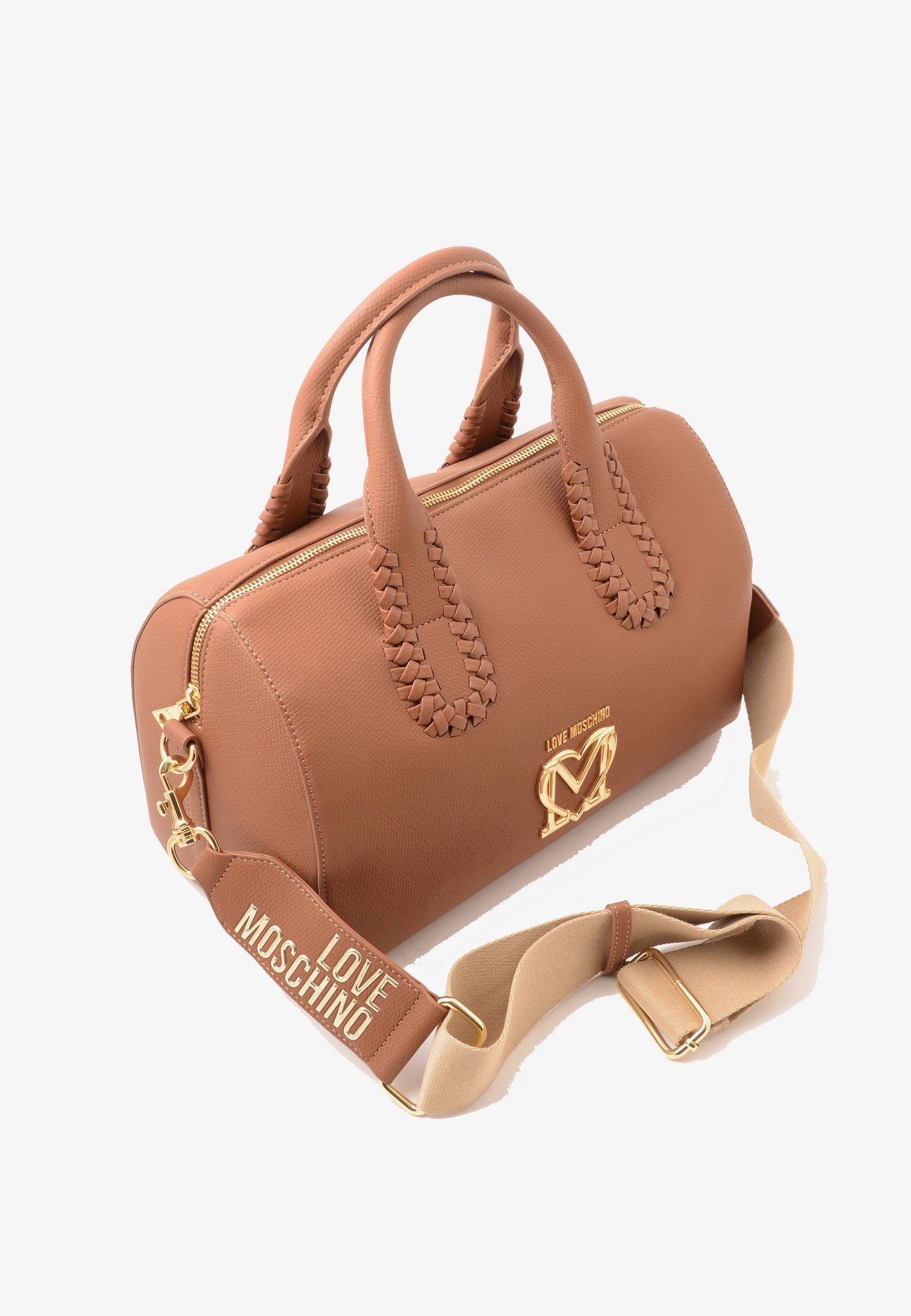 LOVE MOSCHINO - Borsa Bauletto Cammello