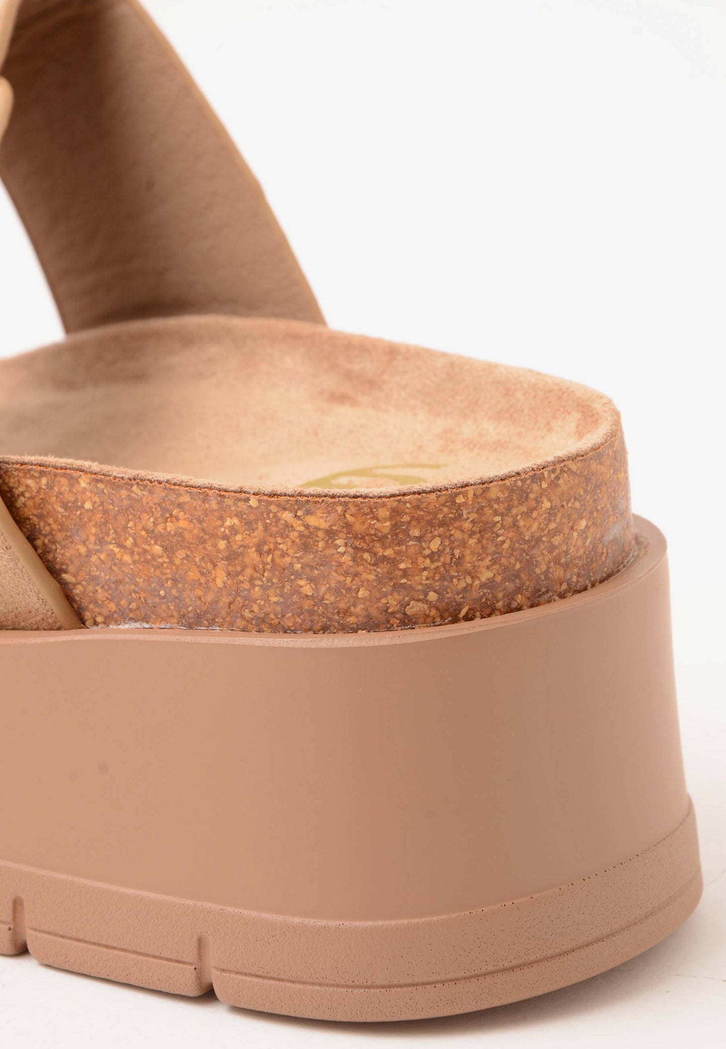 GOLD&GOLD - Ciabatta Zeppa Beige