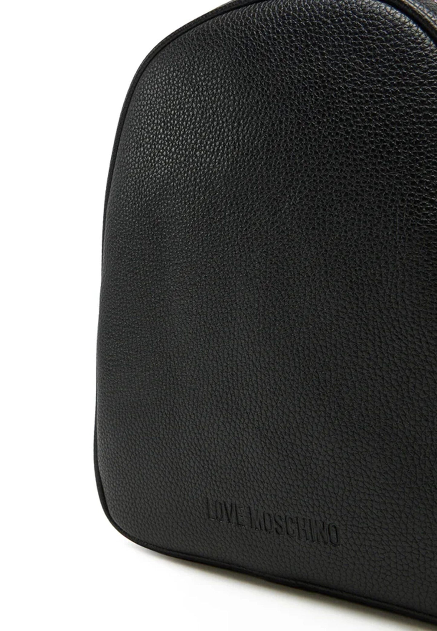 LOVE MOSCHINO - Zaino Lettering Nero Gold