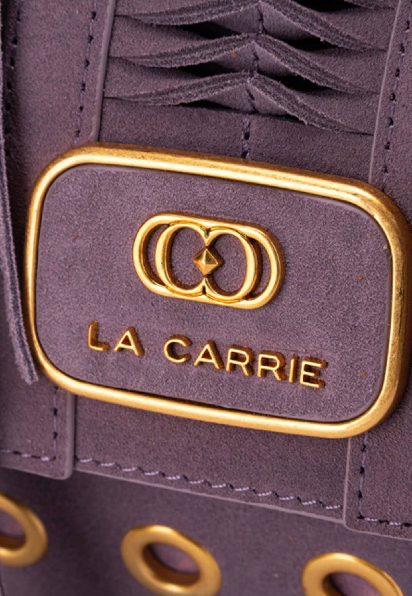 LA CARRIE - Borsa a mano Etnic Lilla