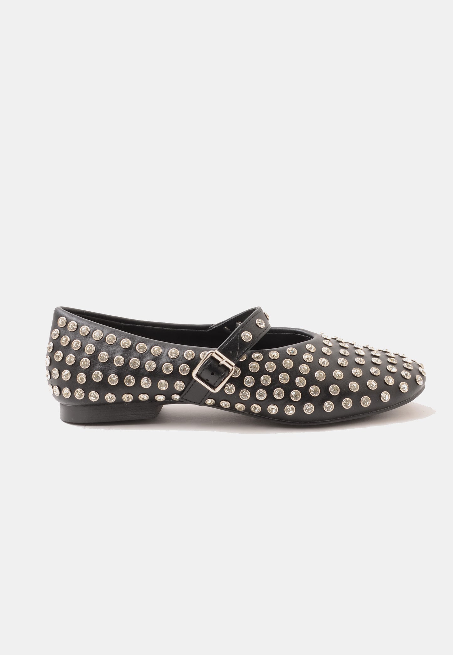 DIVINE FOLLIE - Ballerina Borchie Strass Nero