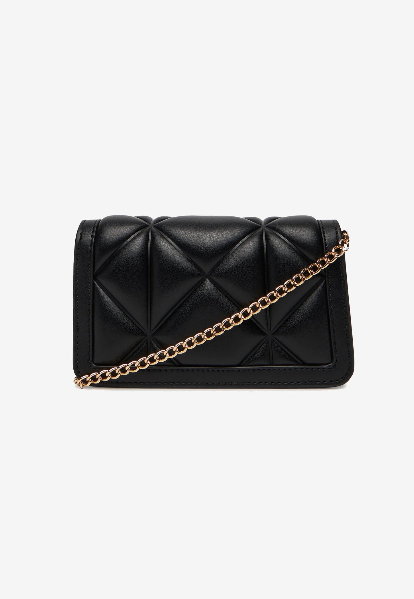 LOVE MOSCHINO - Portafoglio A Tracolla Embossed Nero