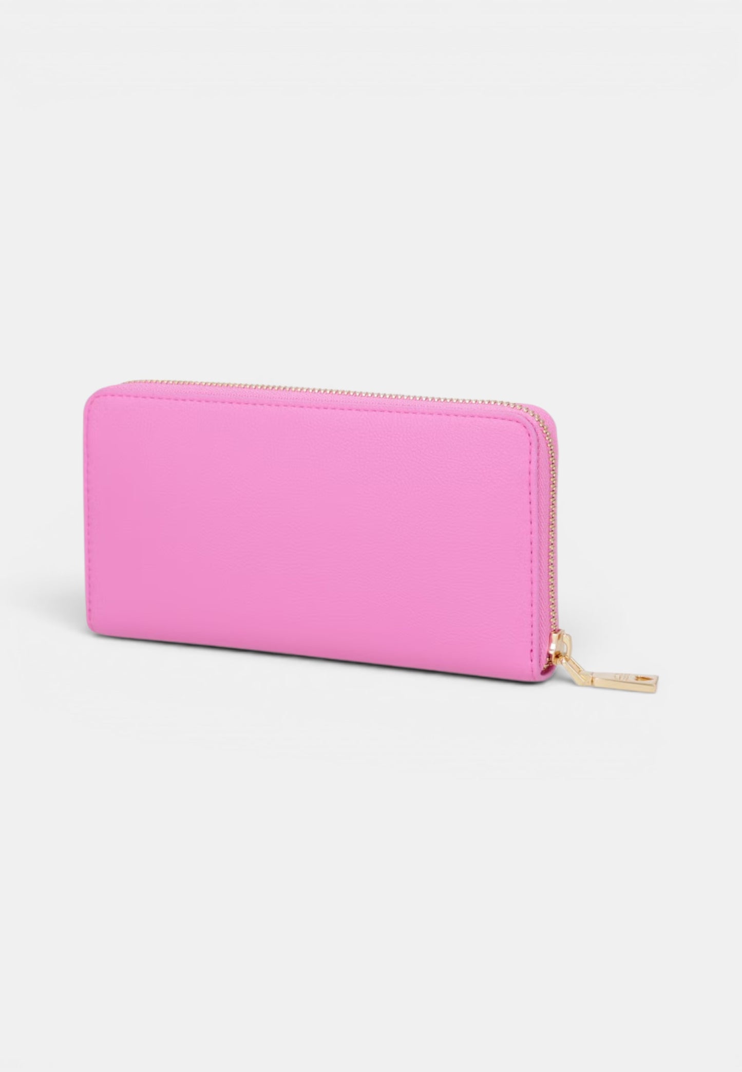LOVE MOSCHINO - Portafoglio Zip Around Cuore Fuxia