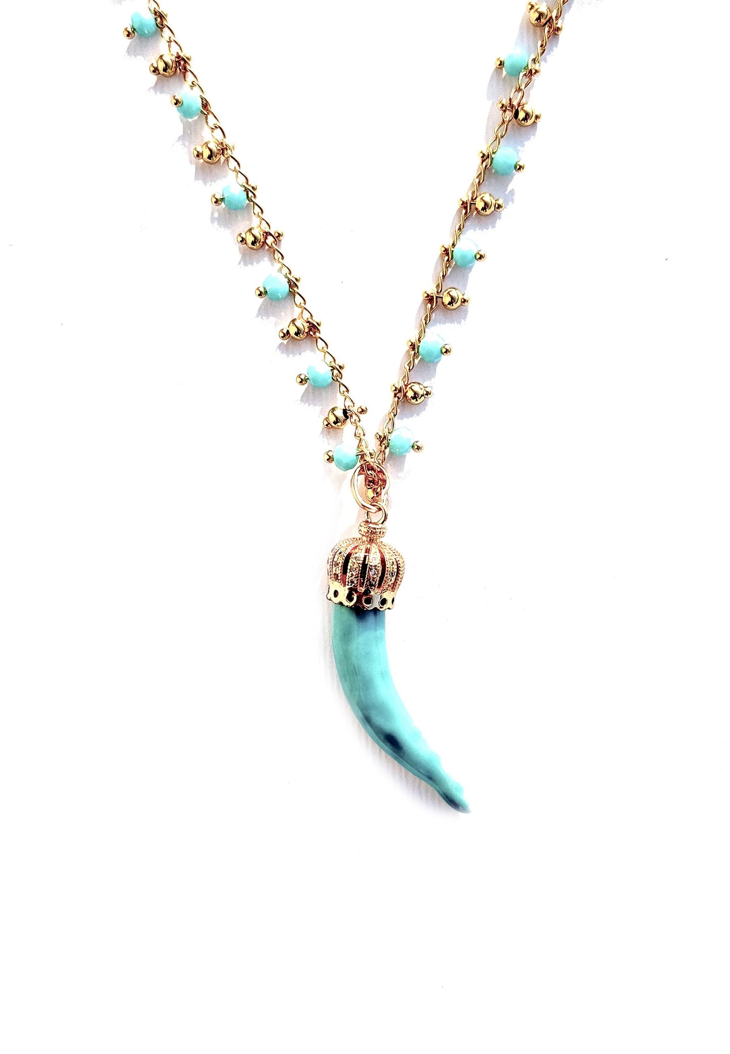 LARA11 - Collana Girocollo Cornetti Tiffany