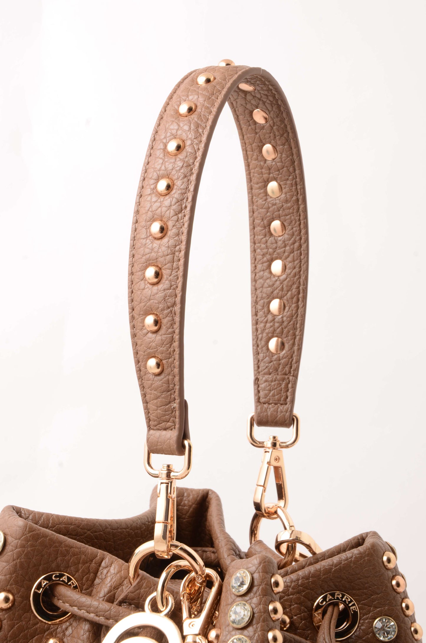 LA CARRIE - Secchiello Strass Andromeda Taupe