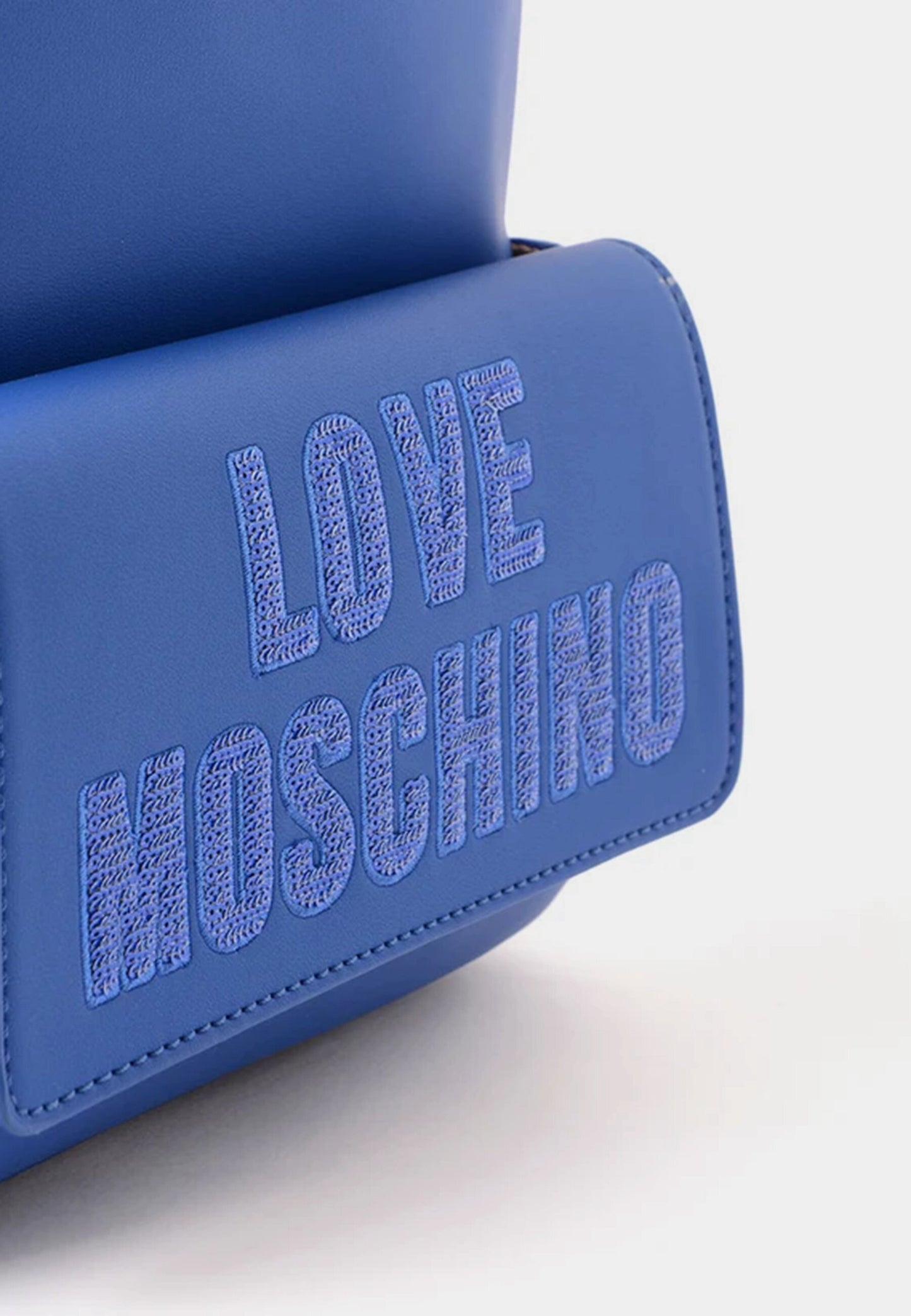 LOVE MOSCHINO - Zaino Paillettes Zaffiro