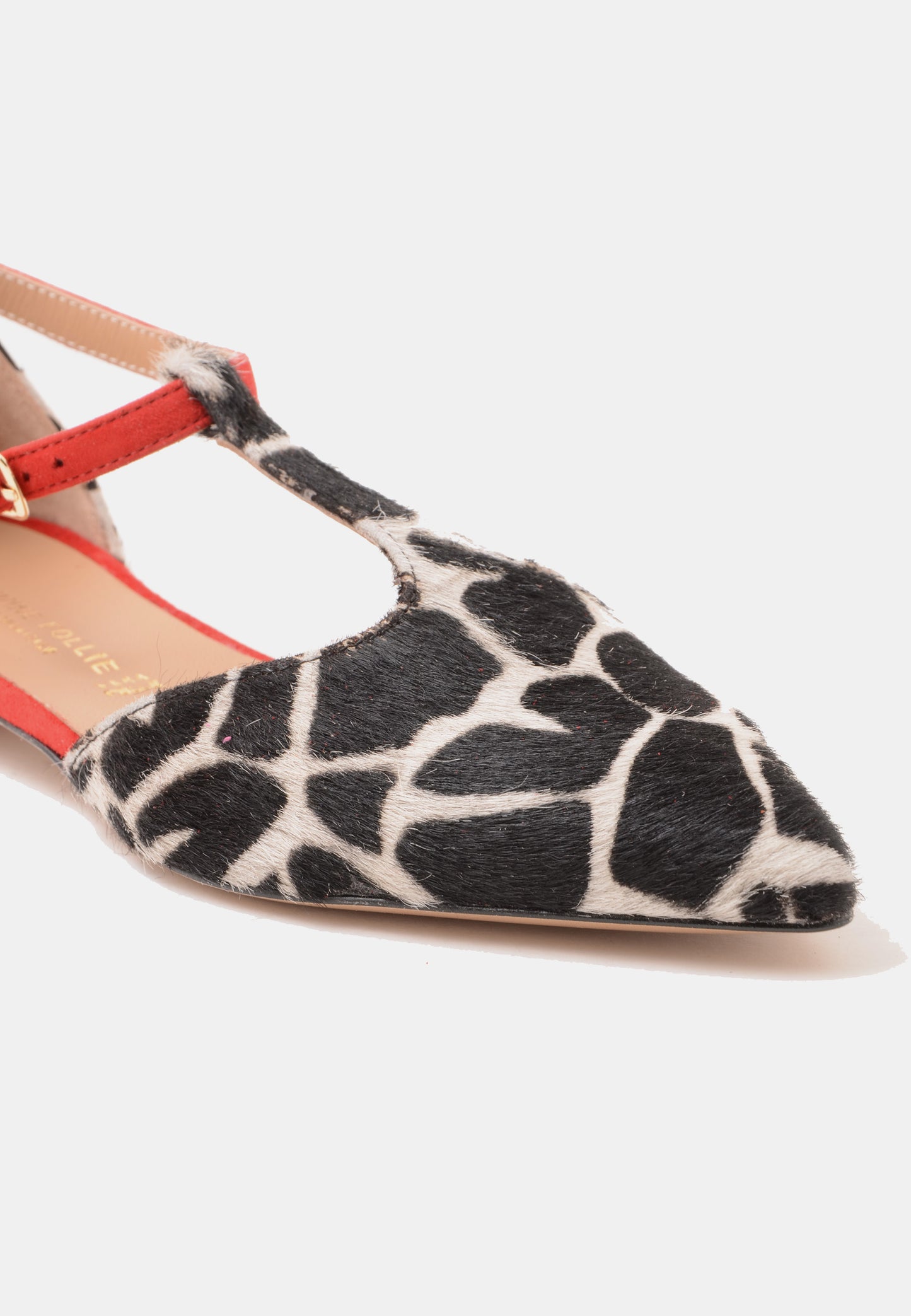 DIVINE FOLLIE - Slingback Cavallino Giraffa