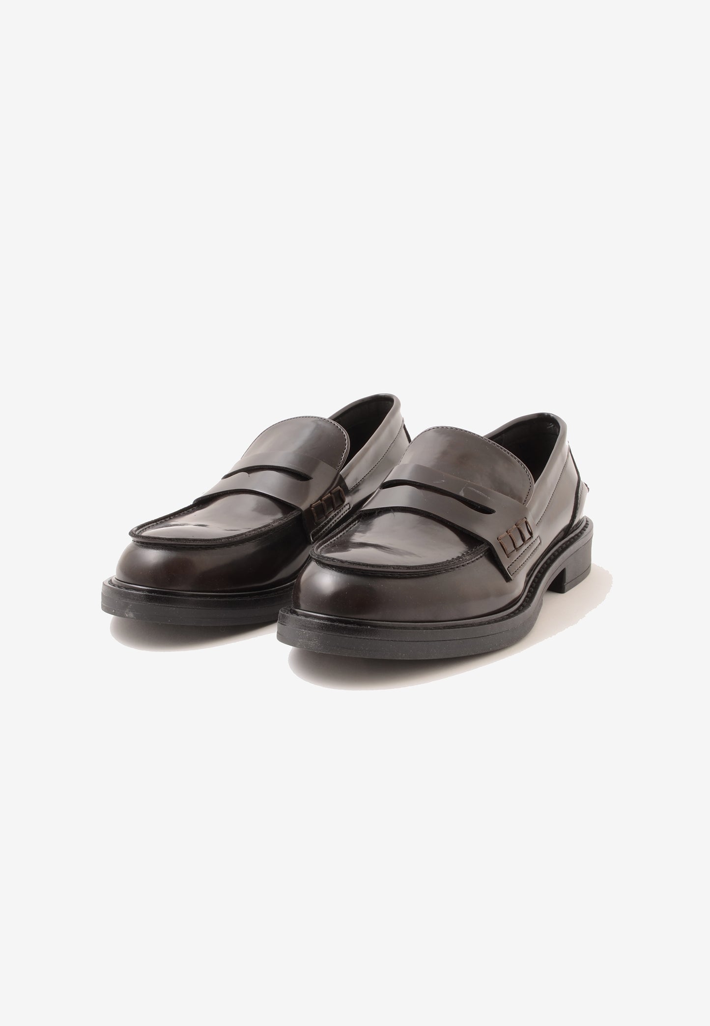 DIVINE FOLLIE - Mocassino Spazzolato Moro