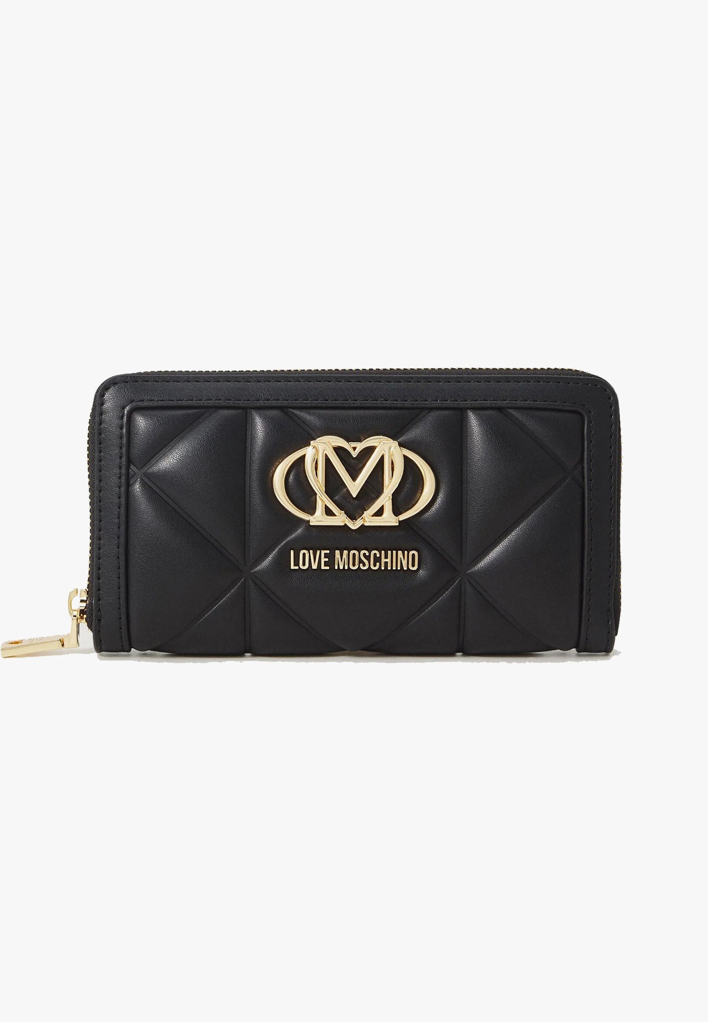 LOVE MOSCHINO - Portafoglio Embossed Nero